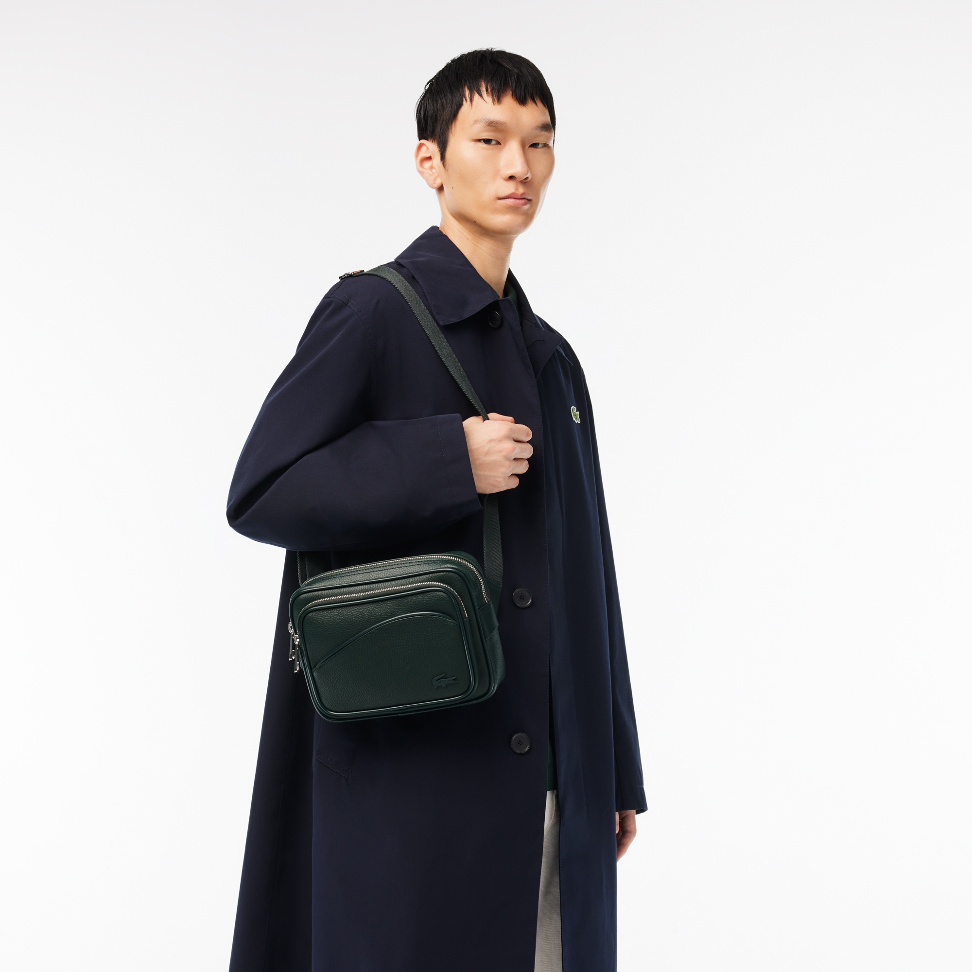 Lacoste Angy Erkek Siyah Postacı Çantası