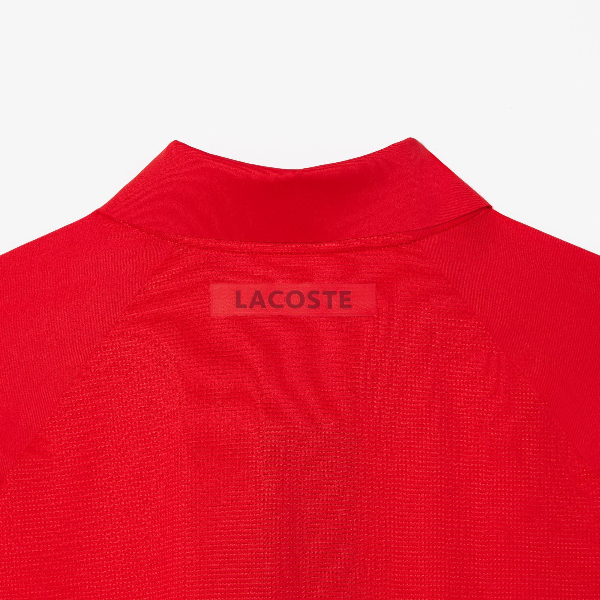 Lacoste SPORT x Novak Djokovic Erkek Regular Fit Kırmızı Polo