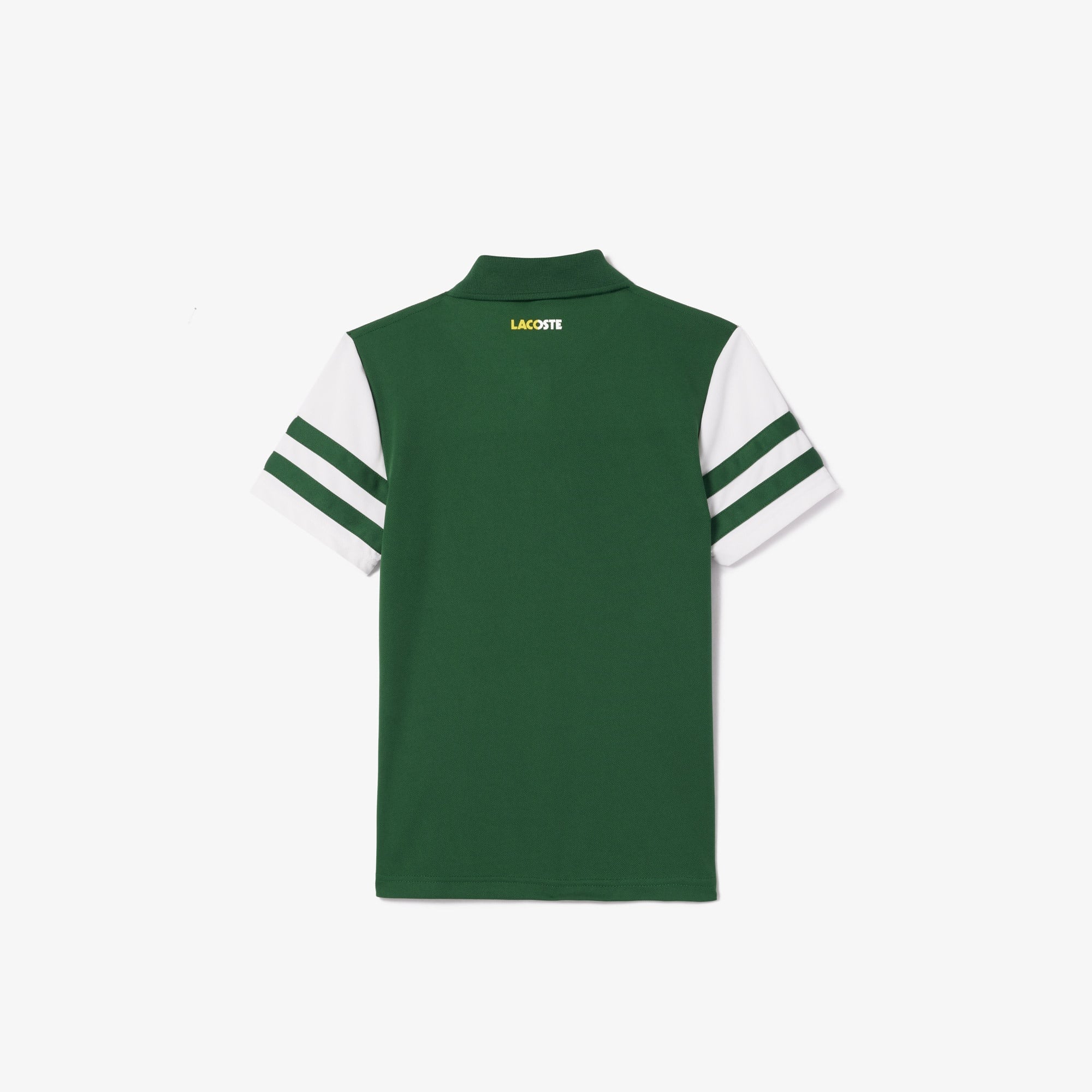 Lacoste Çocuk Renk Bloklu Yeşil Polo