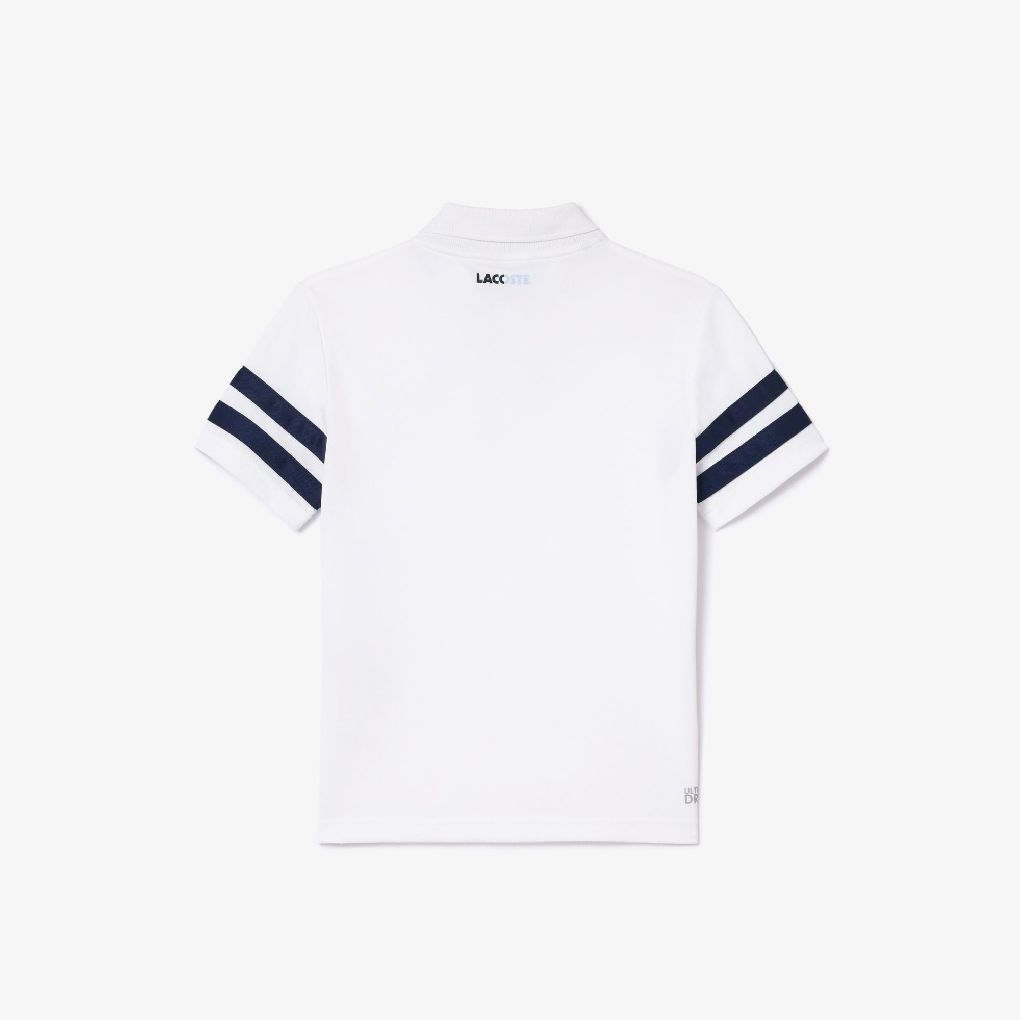 Lacoste Çocuk Renk Bloklu Beyaz Polo