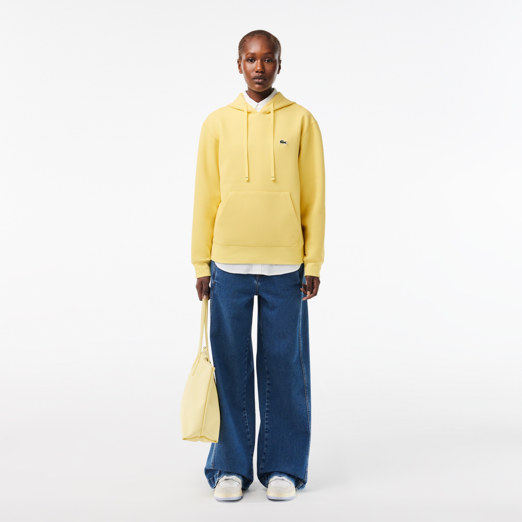 Lacoste L.12.12 Kadın Sarı Omuz Çantası