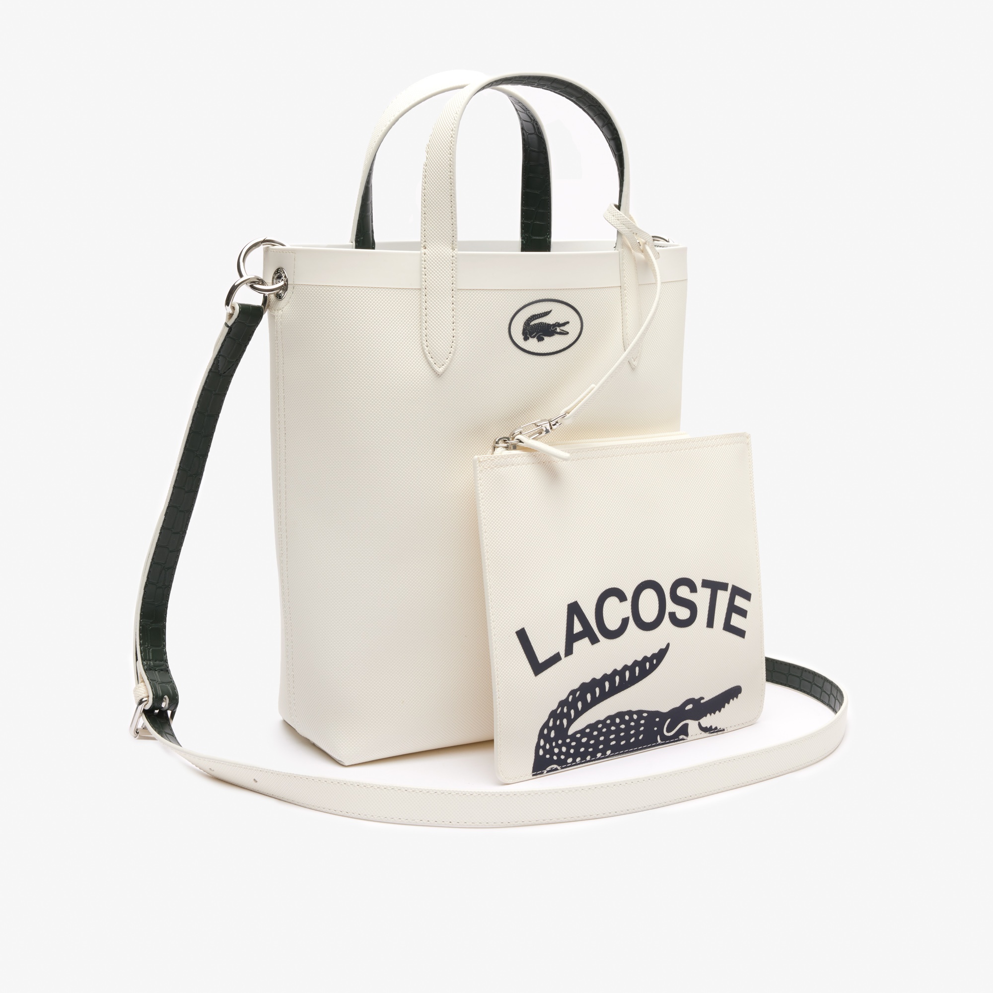 Lacoste Kadın Beyaz Omuz Çantası