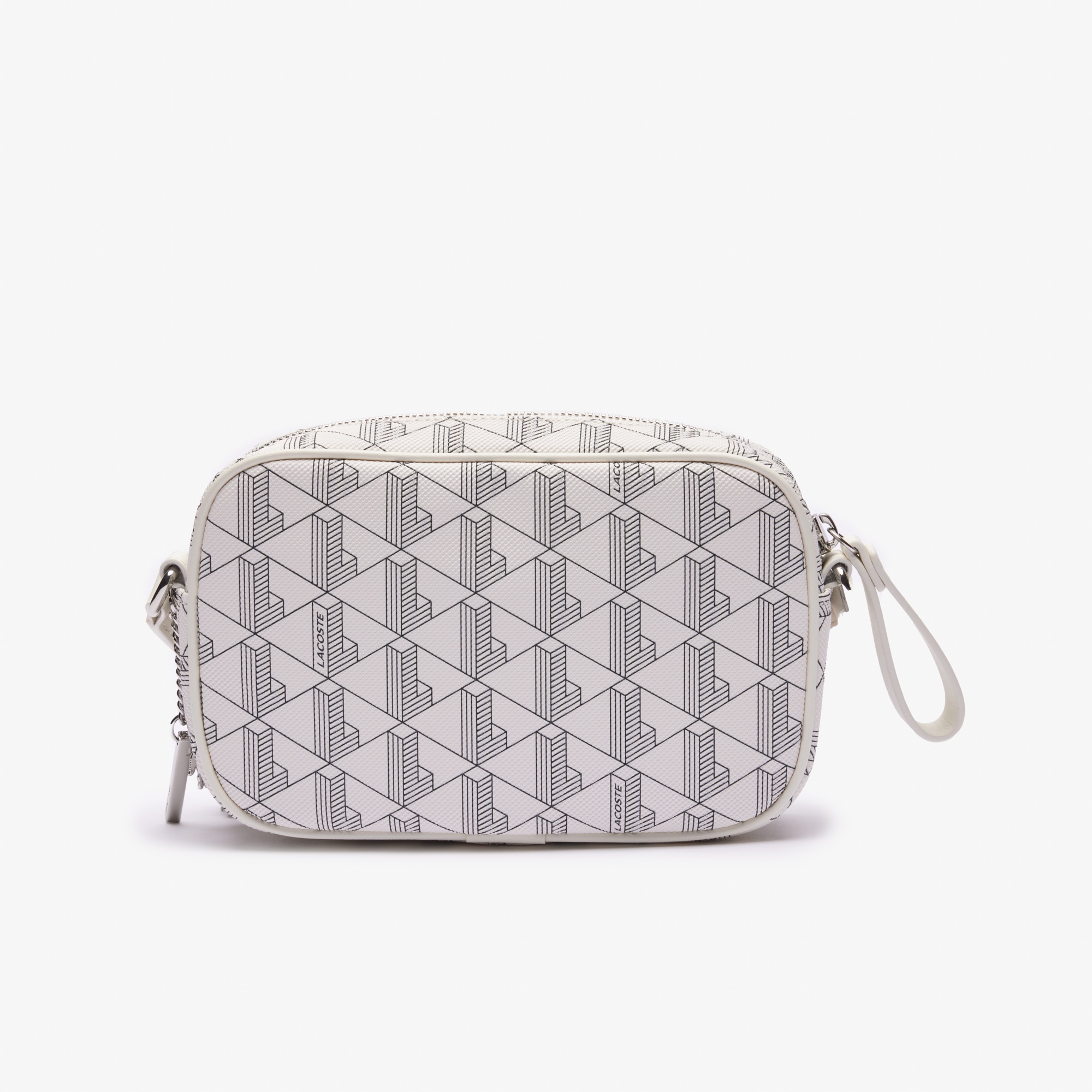 Lacoste Kadın Monogram Beyaz Postacı Çantası