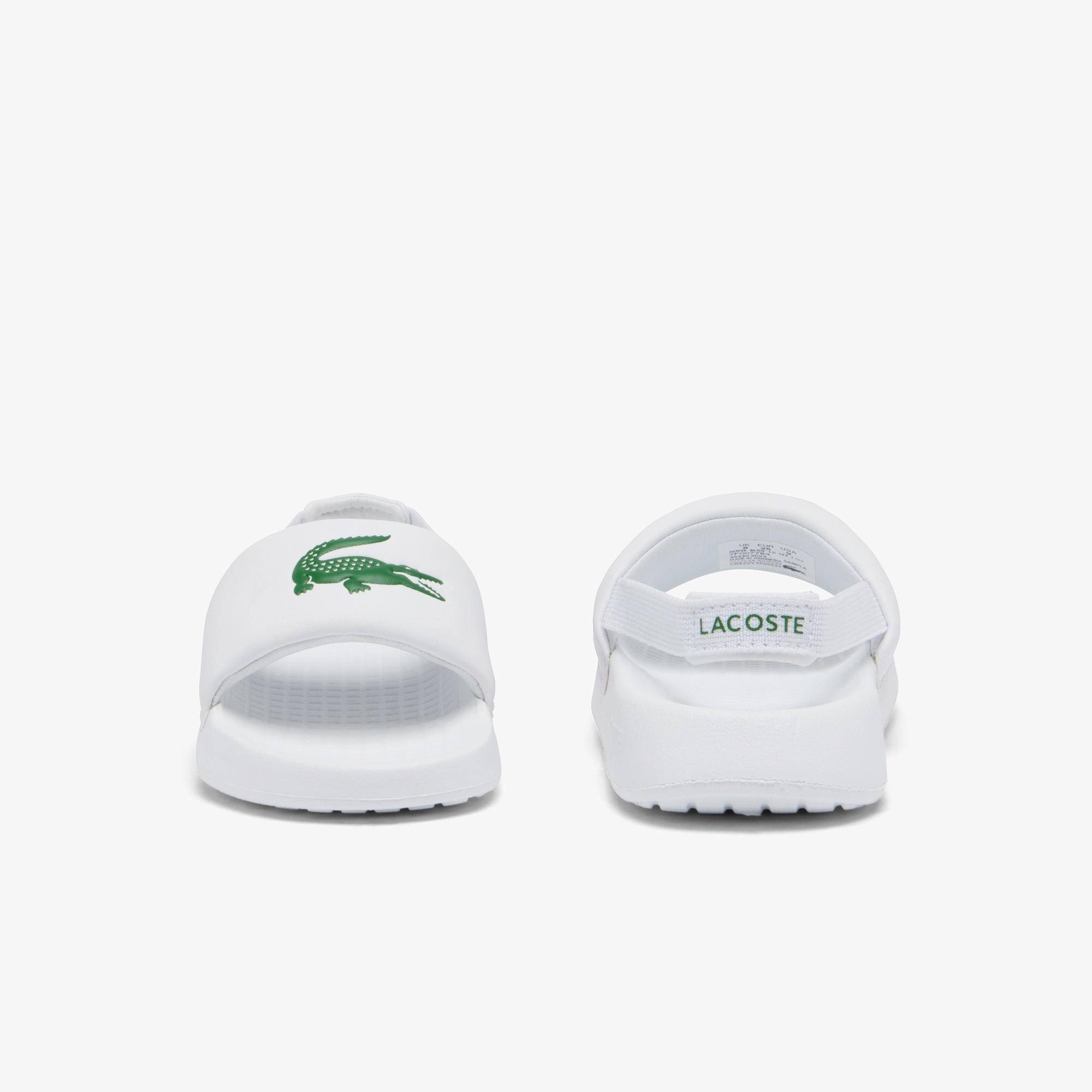Lacoste Croco 1.0 Çocuk Beyaz Terlik
