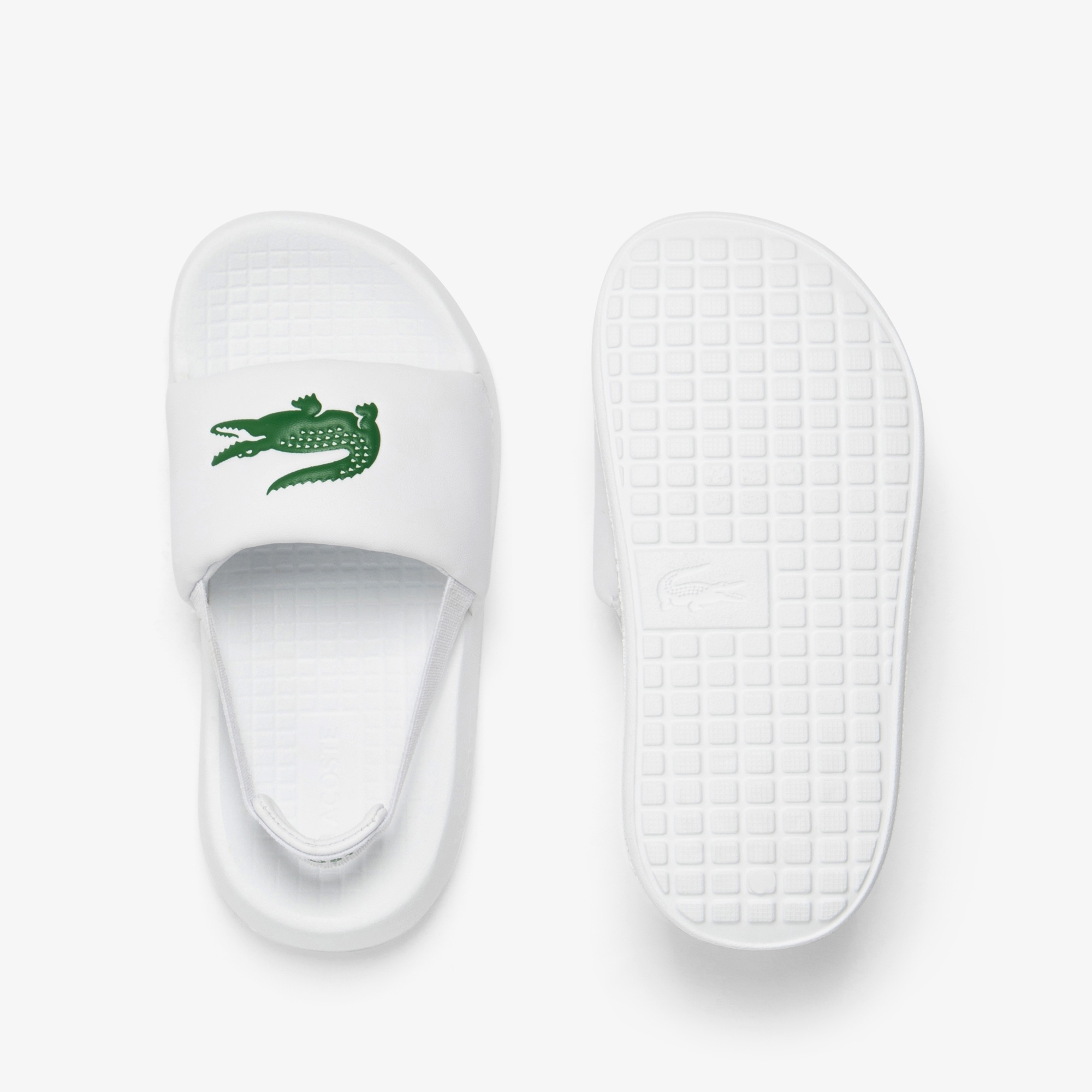 Lacoste Croco 1.0 Çocuk Beyaz Terlik