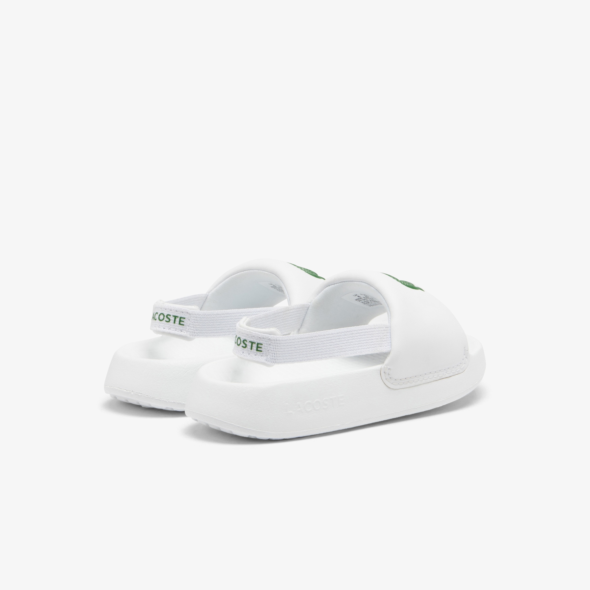 Lacoste Croco 1.0 Çocuk Beyaz Terlik