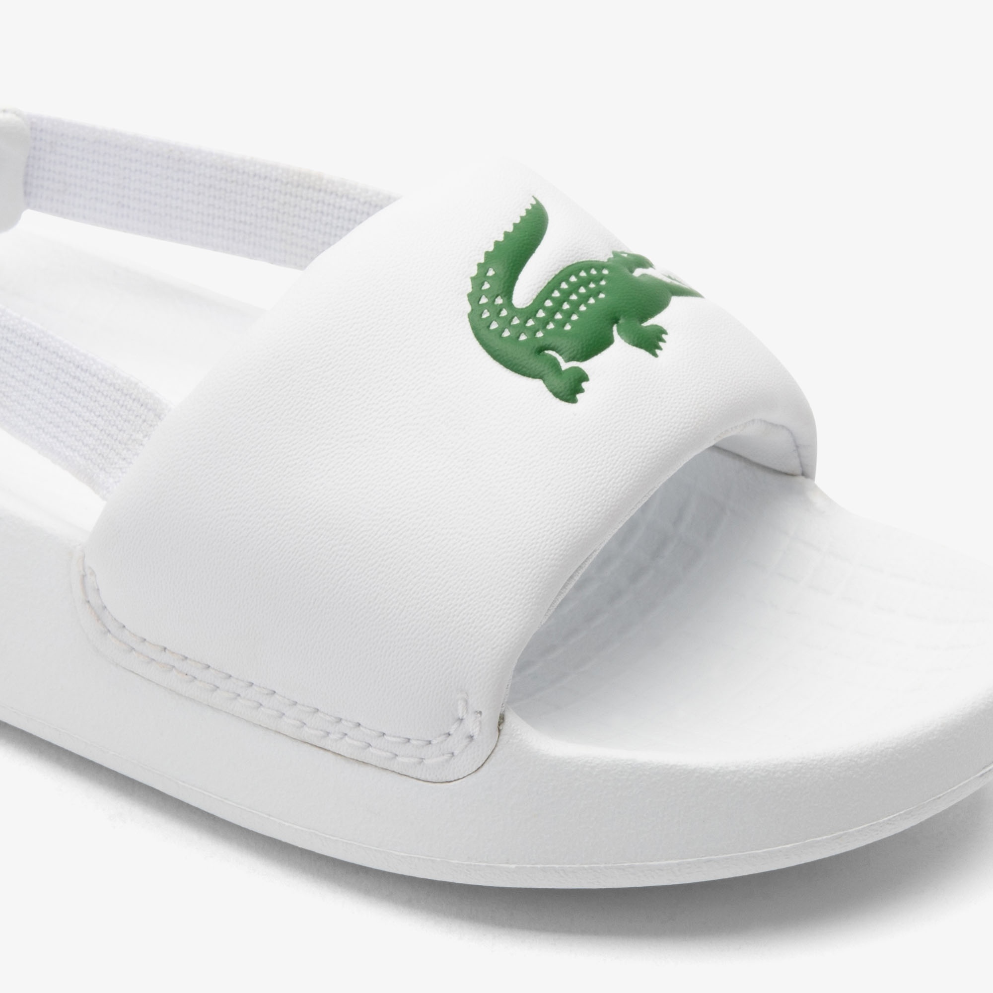 Lacoste Croco 1.0 Çocuk Beyaz Terlik