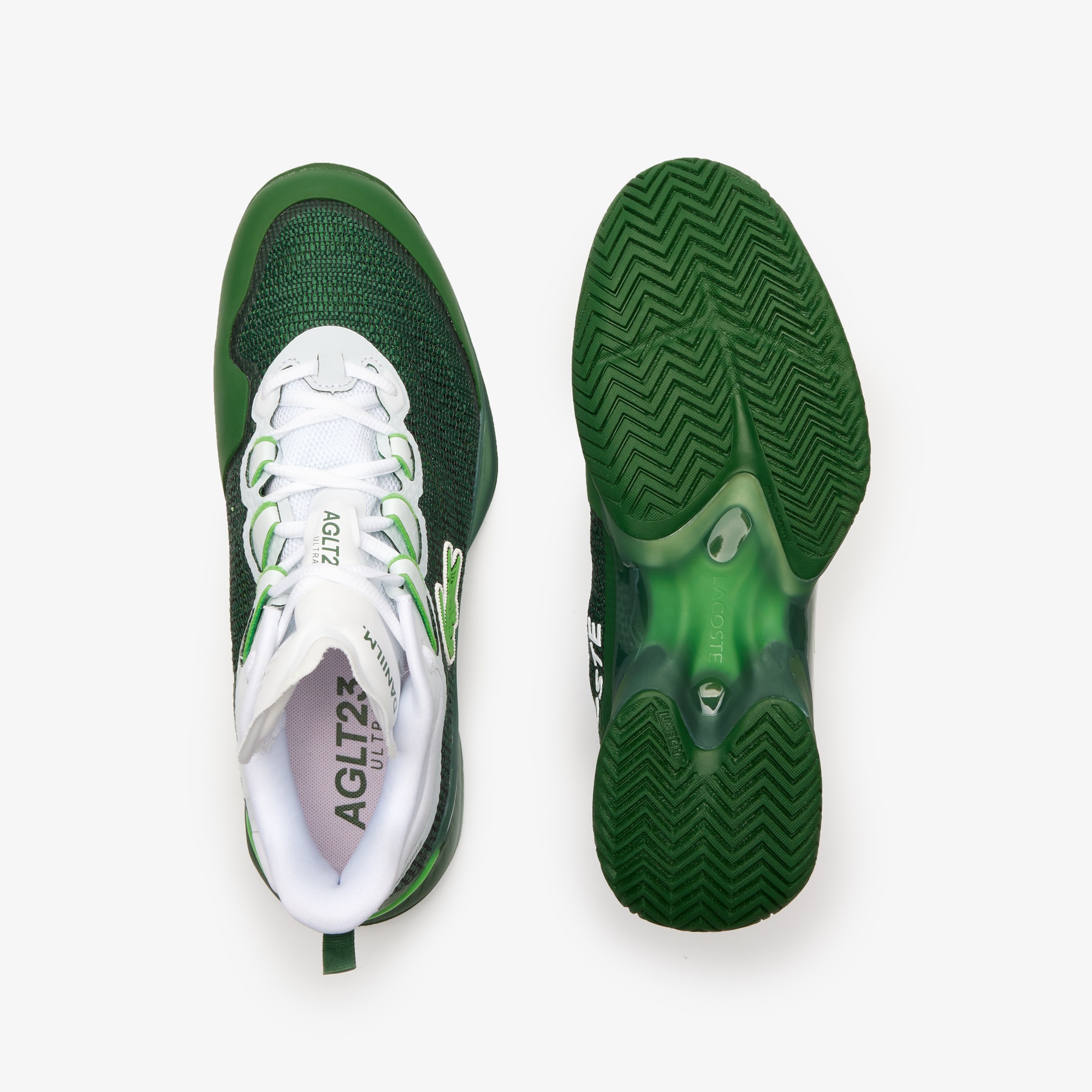 Lacoste SPORT AG-LT23 Ultra Erkek Koyu Yeşil Sneaker