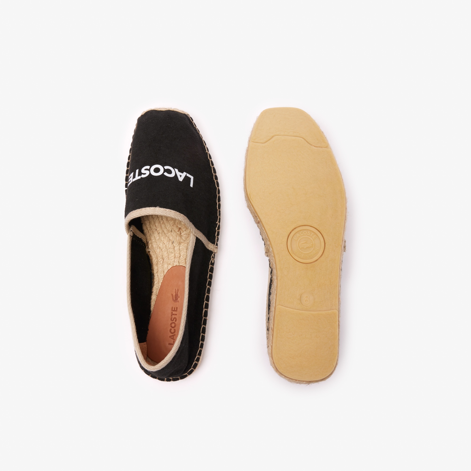 Lacoste Erkek Siyah Espadril