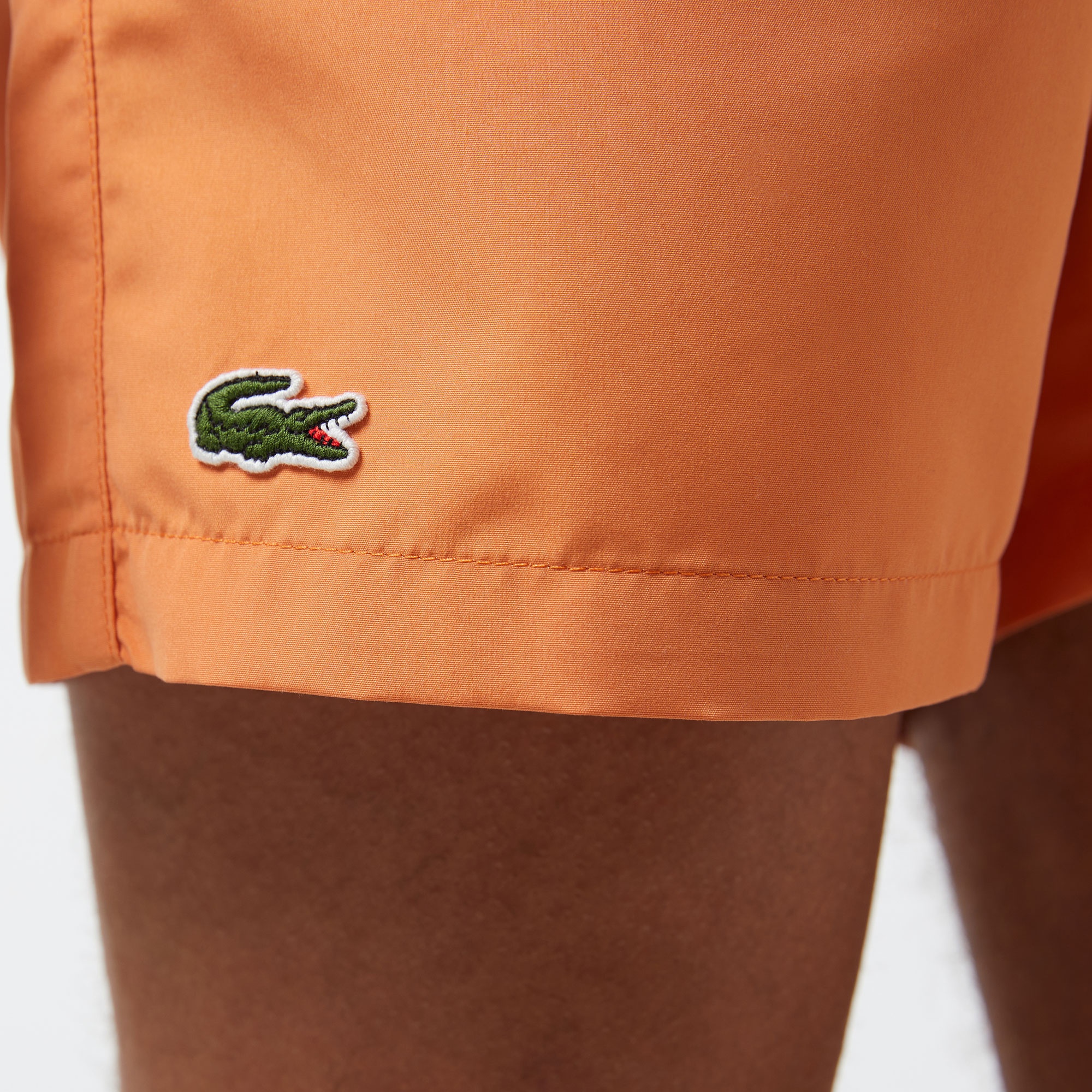 Lacoste Erkek Baskılı Turuncu Mayo Şort