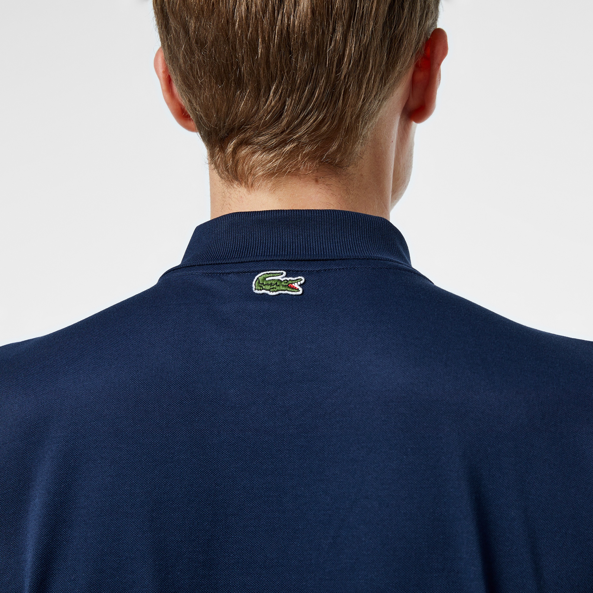 Lacoste Erkek Regular Fit Baskılı Lacivert Polo