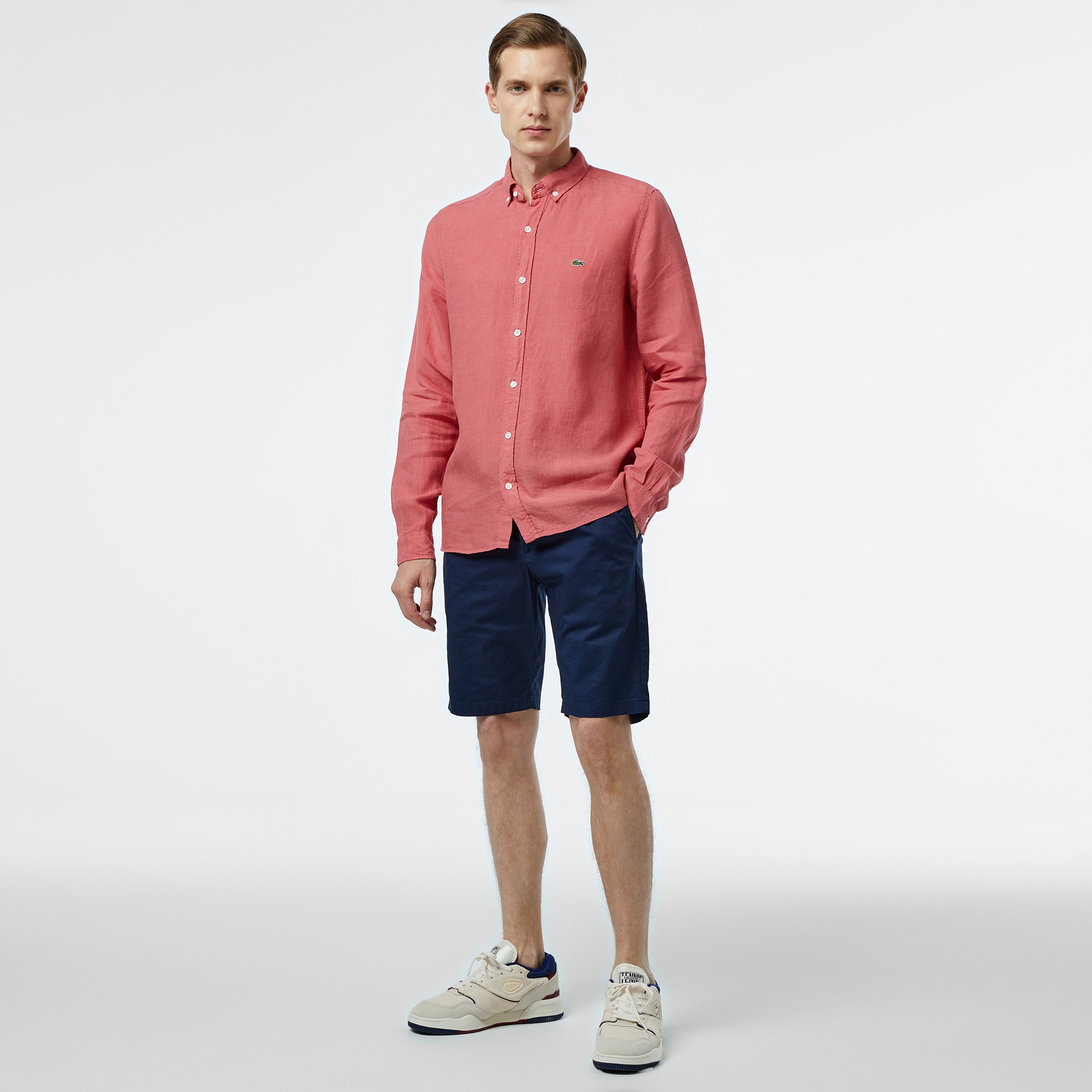 Lacoste Erkek Regular Fit Lacivert Bermuda