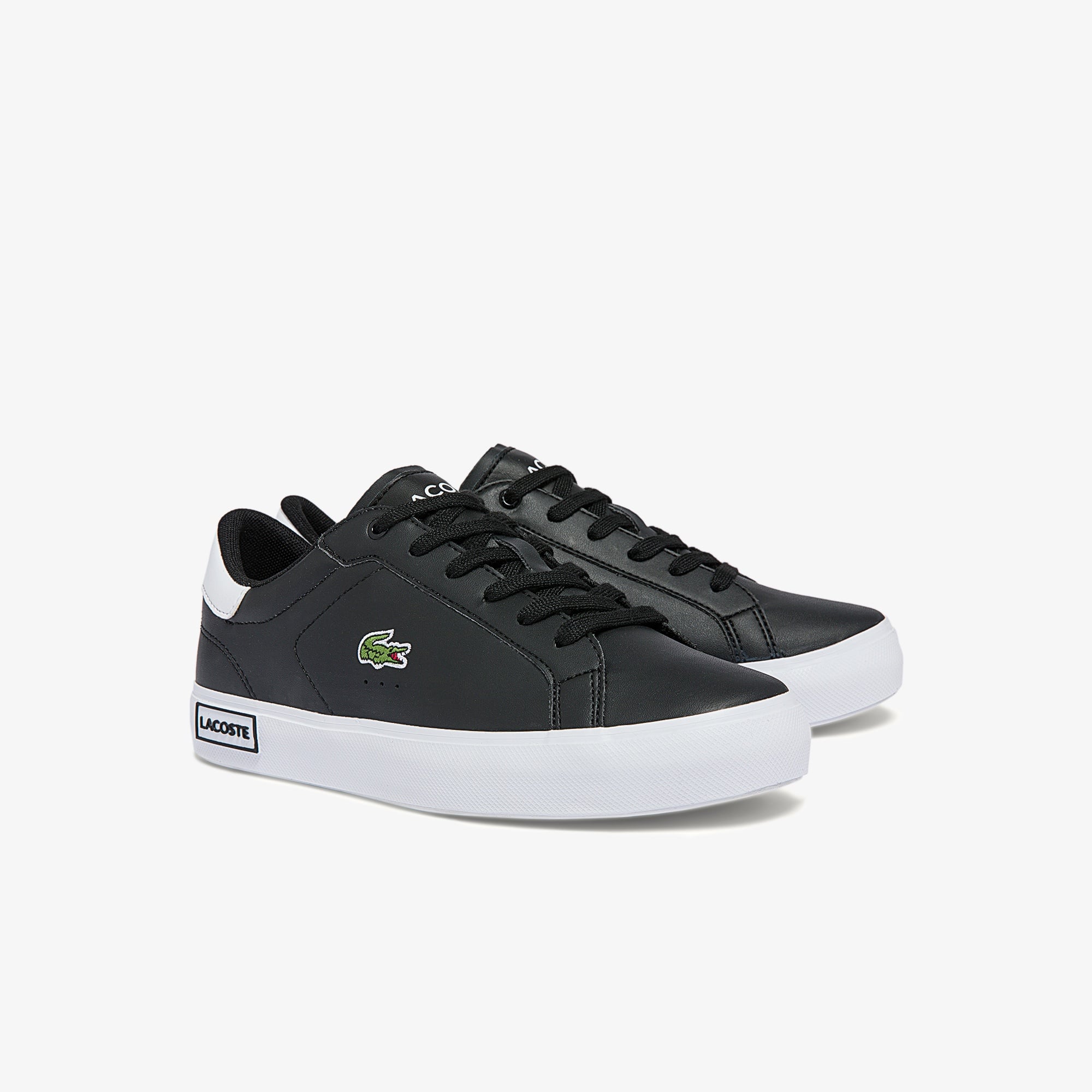 Lacoste Powercourt Çocuk Siyah Sneaker