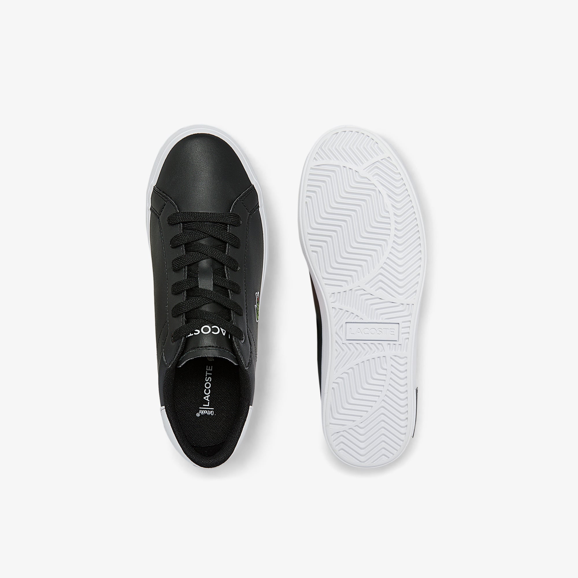 Lacoste Powercourt Çocuk Siyah Sneaker