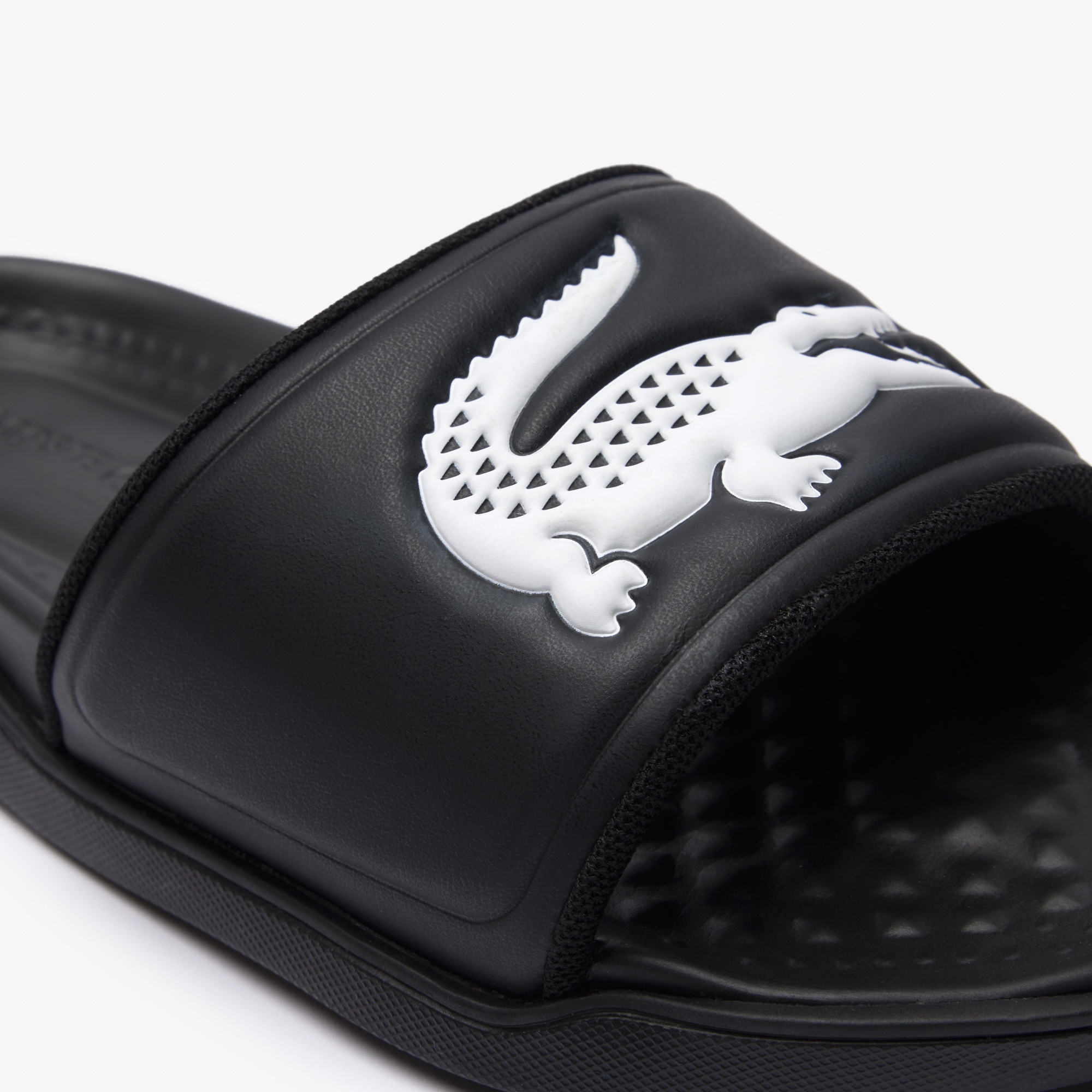 Lacoste Kadın Croco Dualiste Siyah Terlik