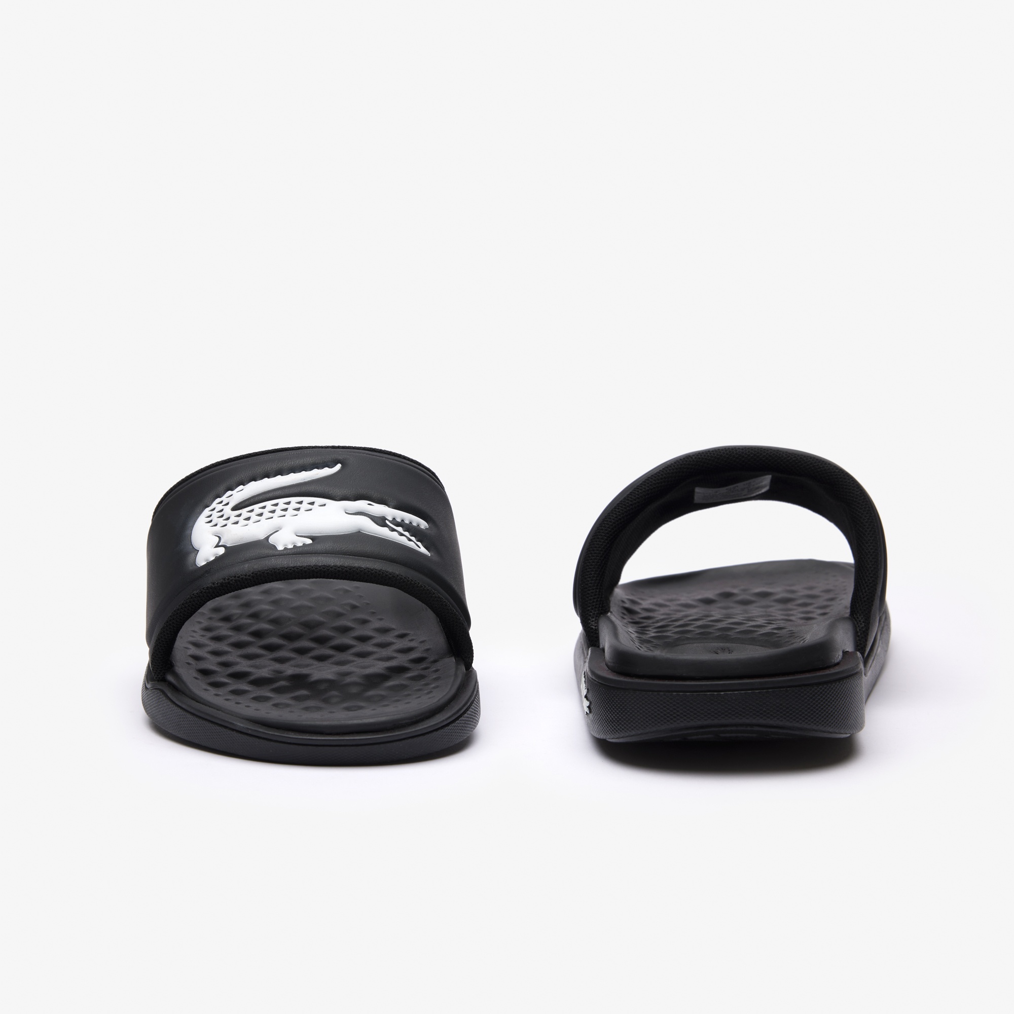 Lacoste Kadın Croco Dualiste Siyah Terlik