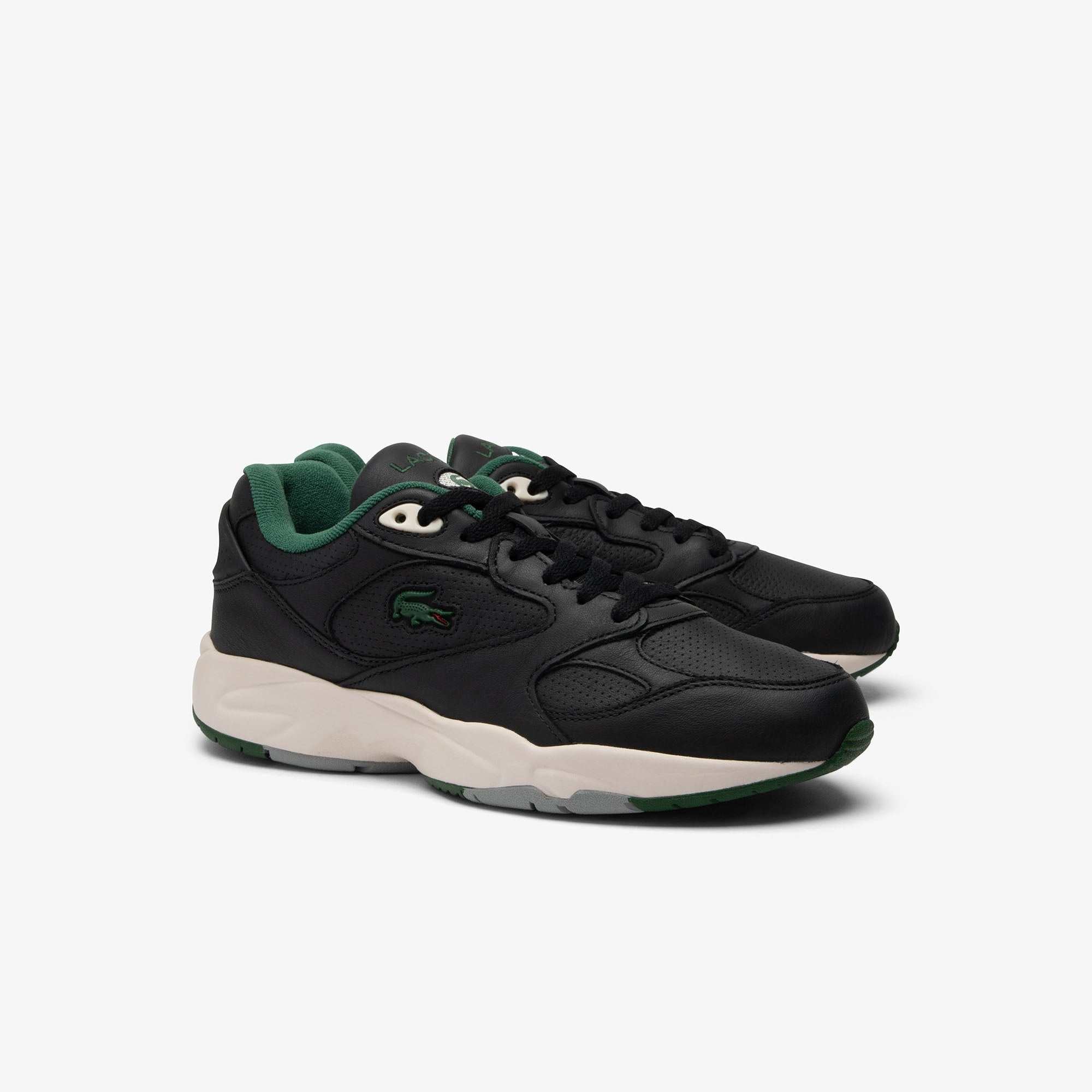 Lacoste SPORT Storm 96 Lo Vintage Erkek Siyah Sneaker