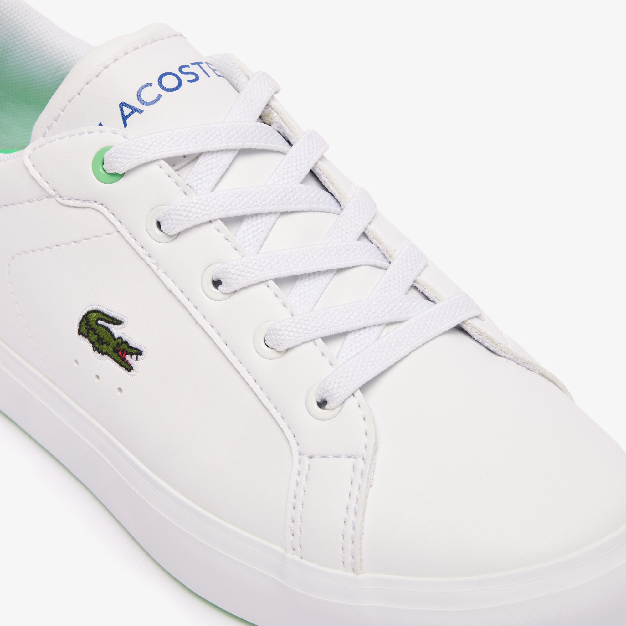 Lacoste Powercourt Çocuk Beyaz Sneaker