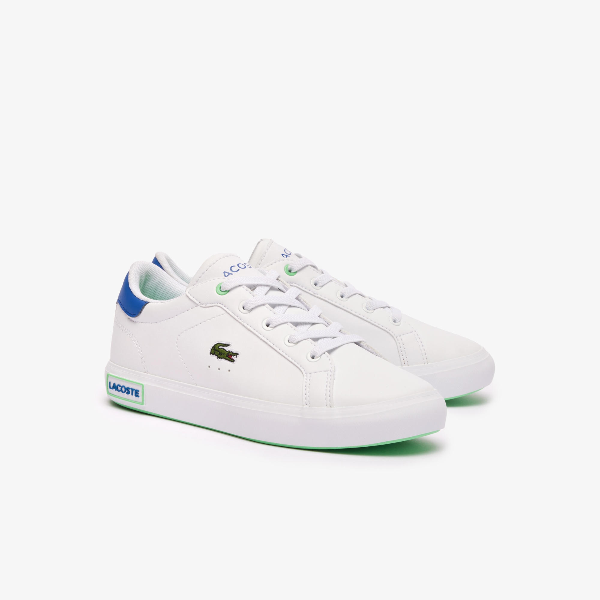 Lacoste Powercourt Çocuk Beyaz Sneaker