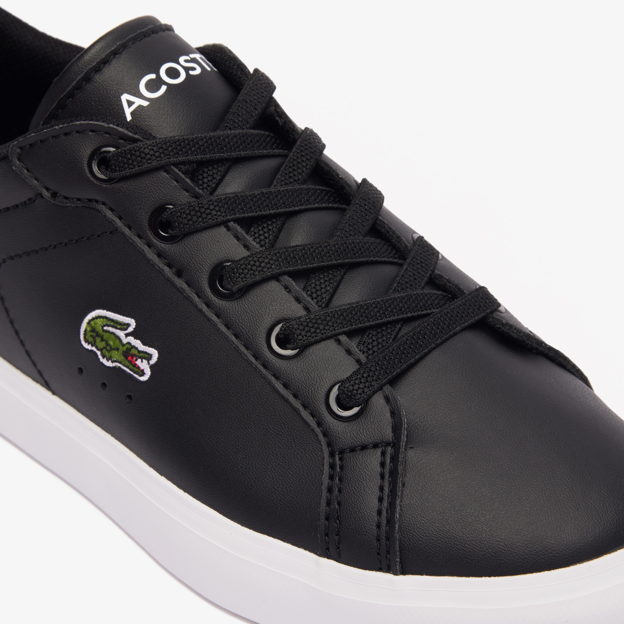 Lacoste Powercourt Çocuk Siyah Sneaker