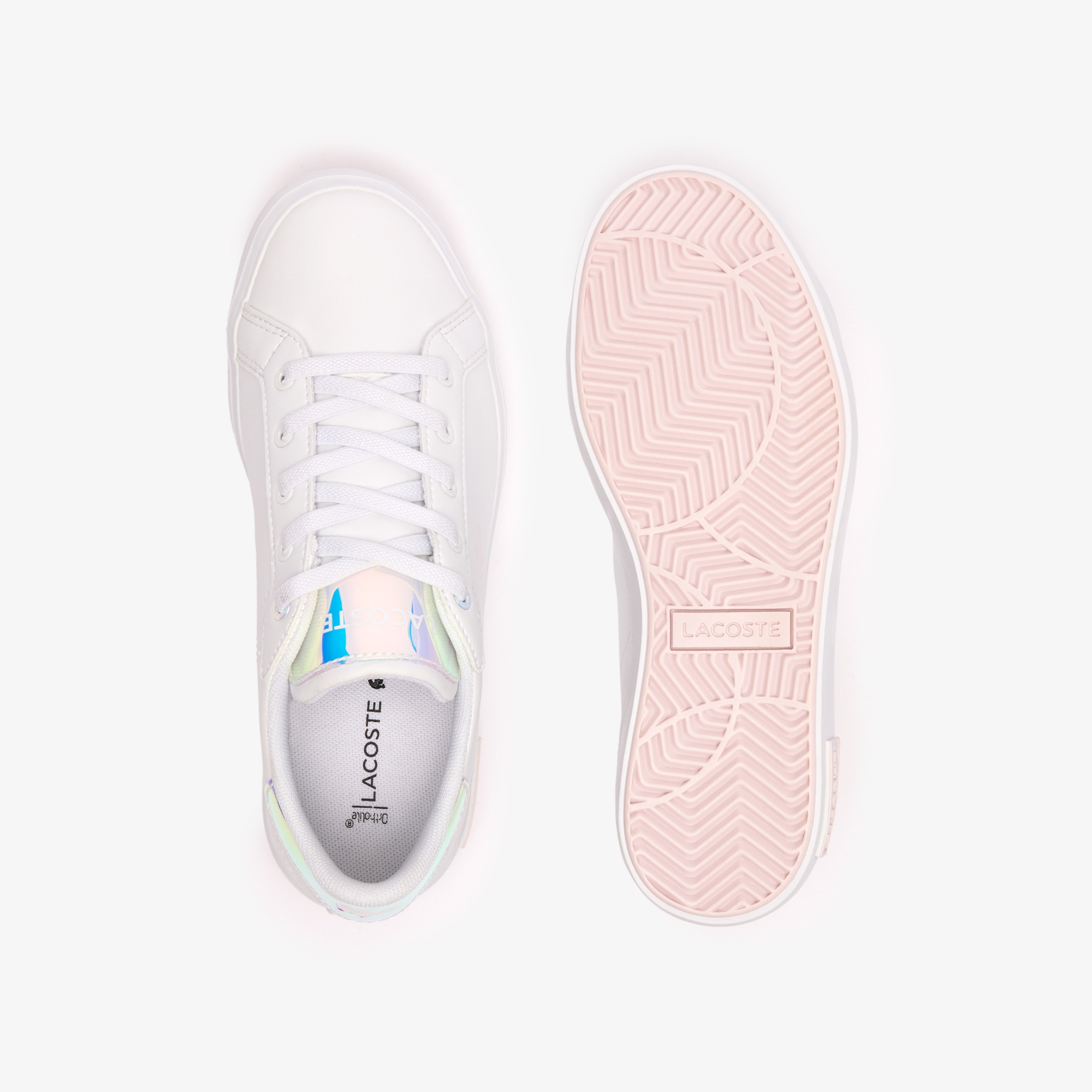 Lacoste Powercourt Çocuk Beyaz Sneaker