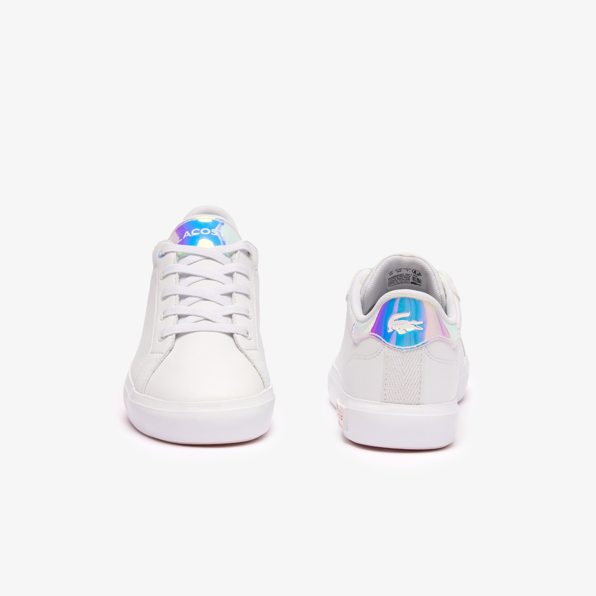 Lacoste Powercourt Çocuk Beyaz Sneaker