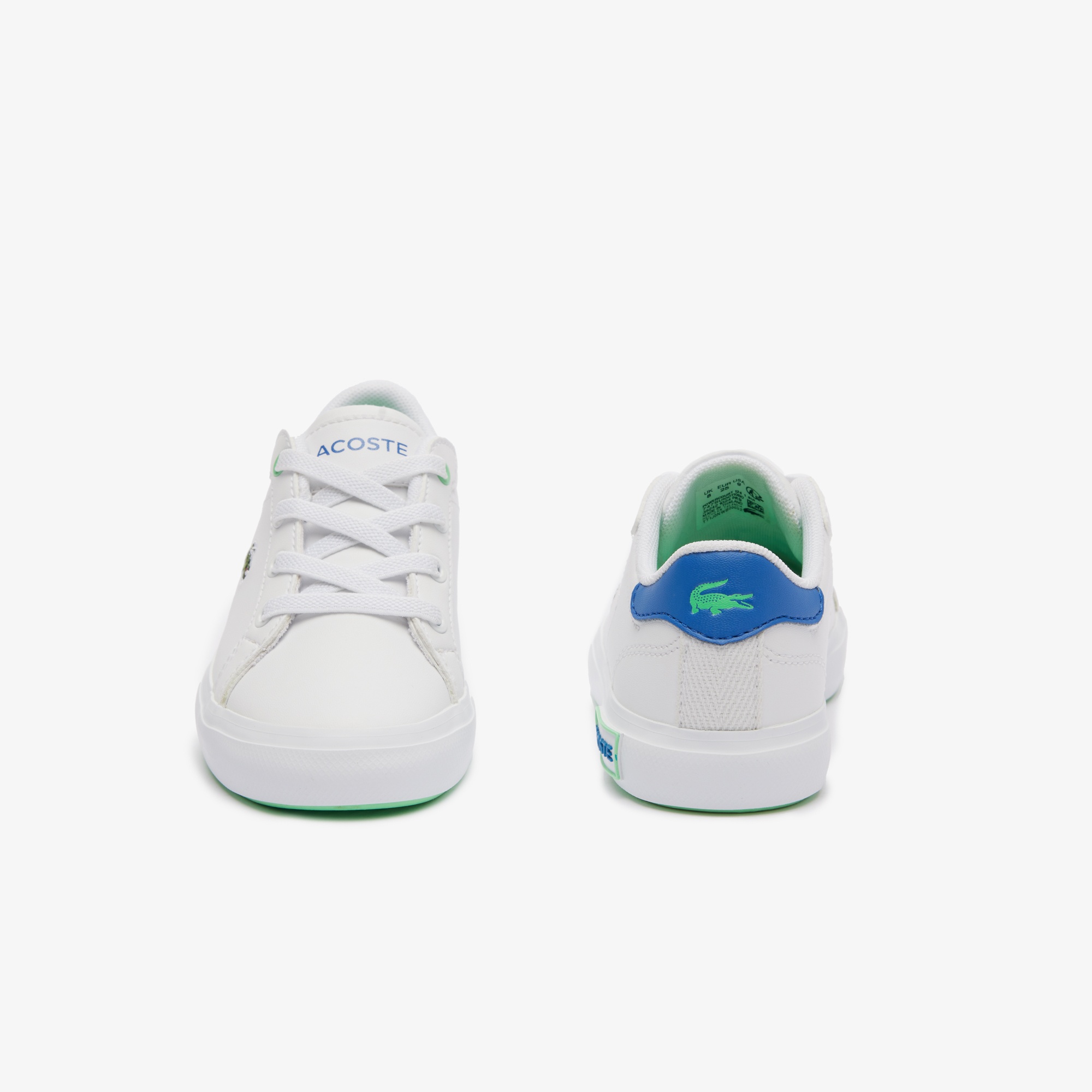 Lacoste Powercourt Çocuk Beyaz Sneaker