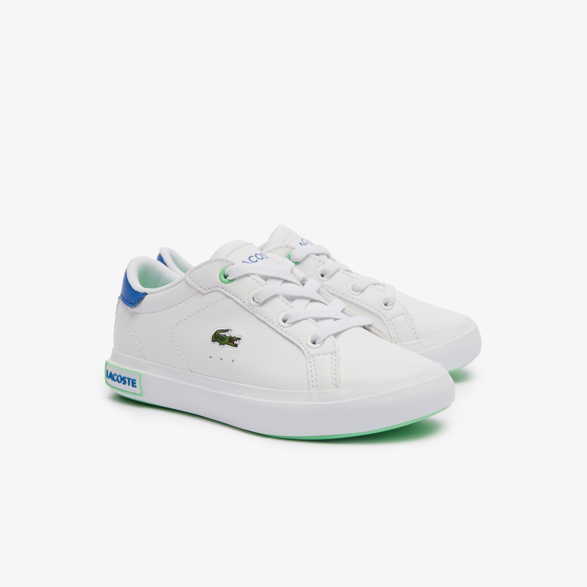 Lacoste Powercourt Çocuk Beyaz Sneaker