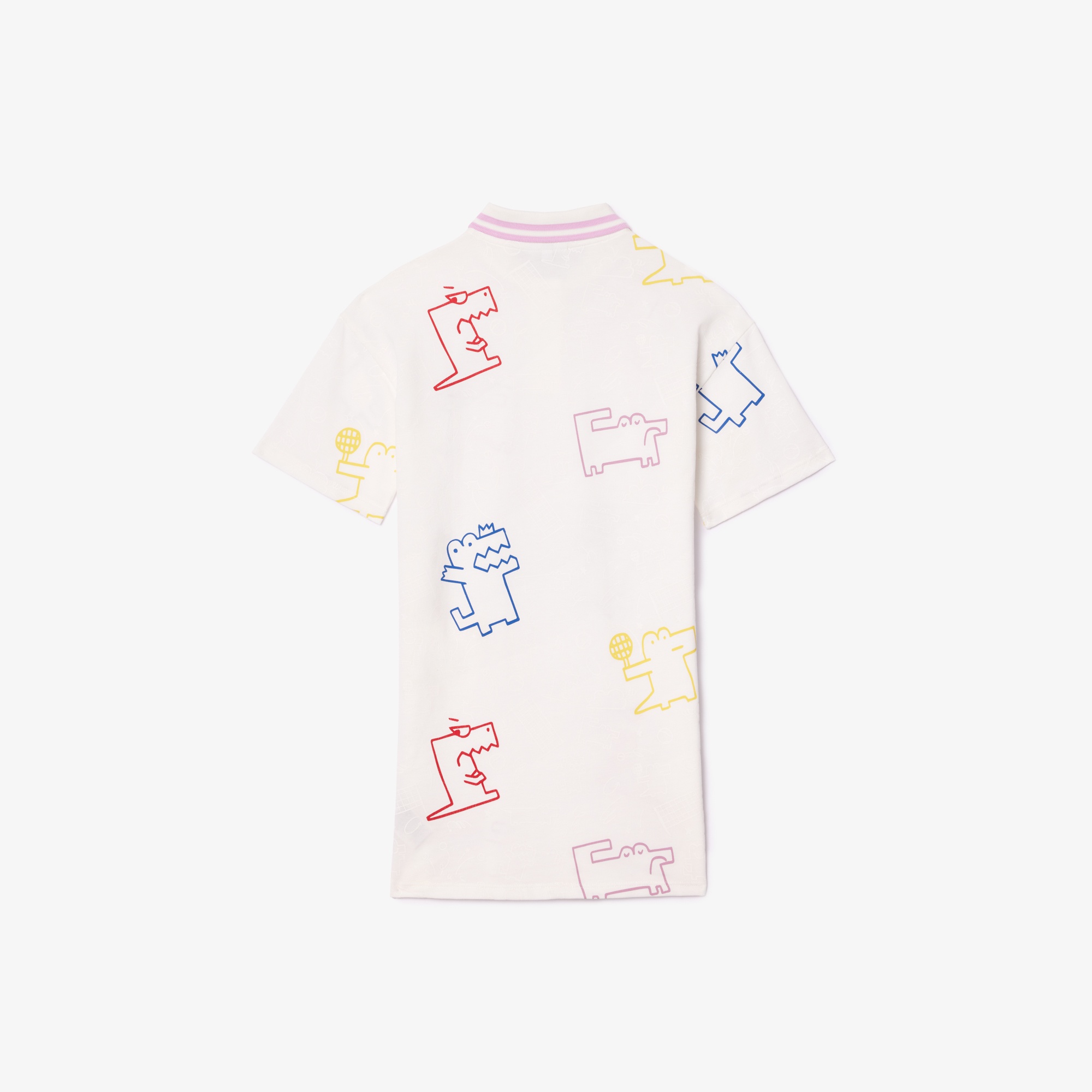 Lacoste Kız Çocuk Beyaz Elbise