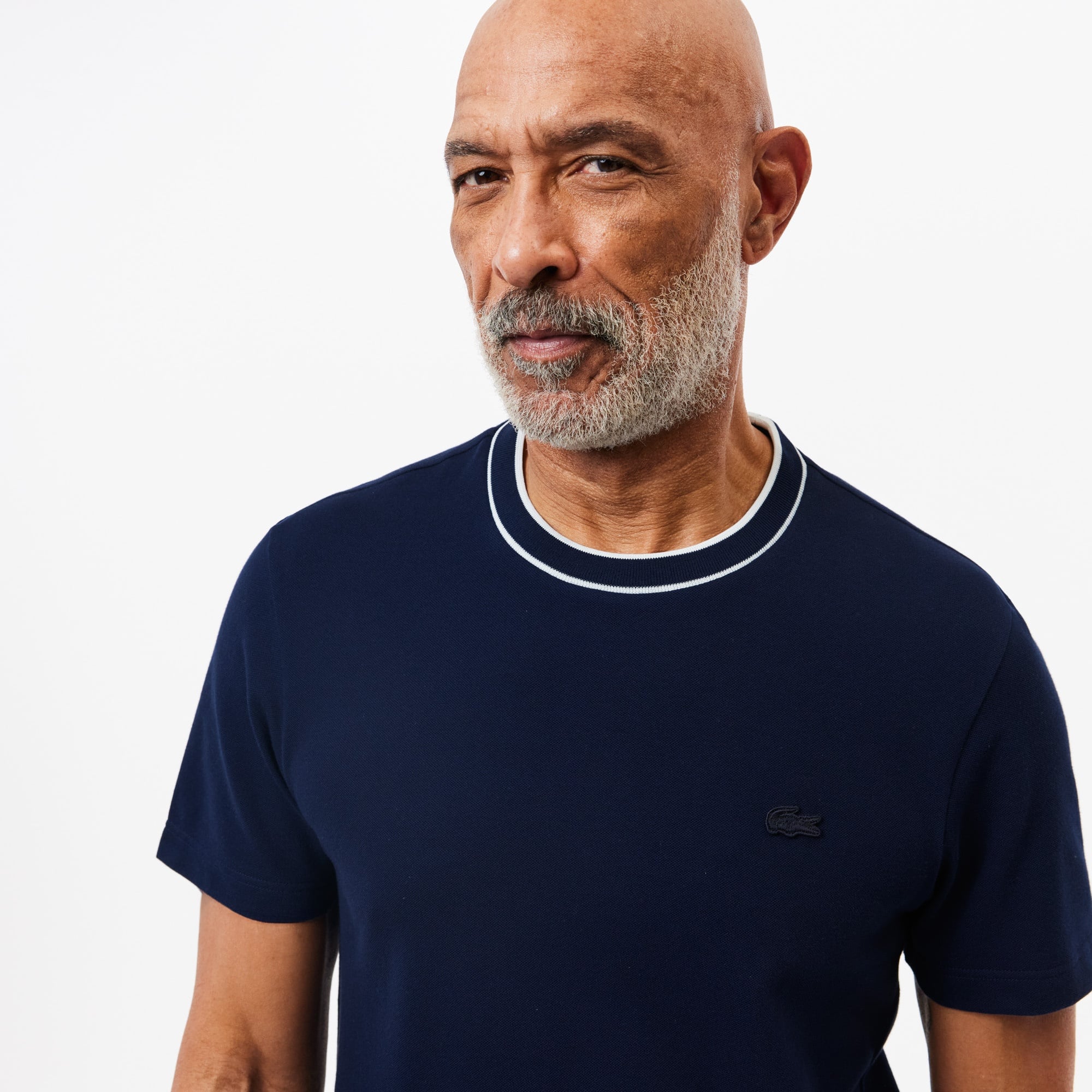 Erkek Regular Fit Bisiklet Yaka Lacivert T-Shirt