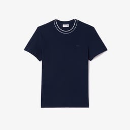 Erkek Regular Fit Bisiklet Yaka Lacivert T-Shirt Lacivert