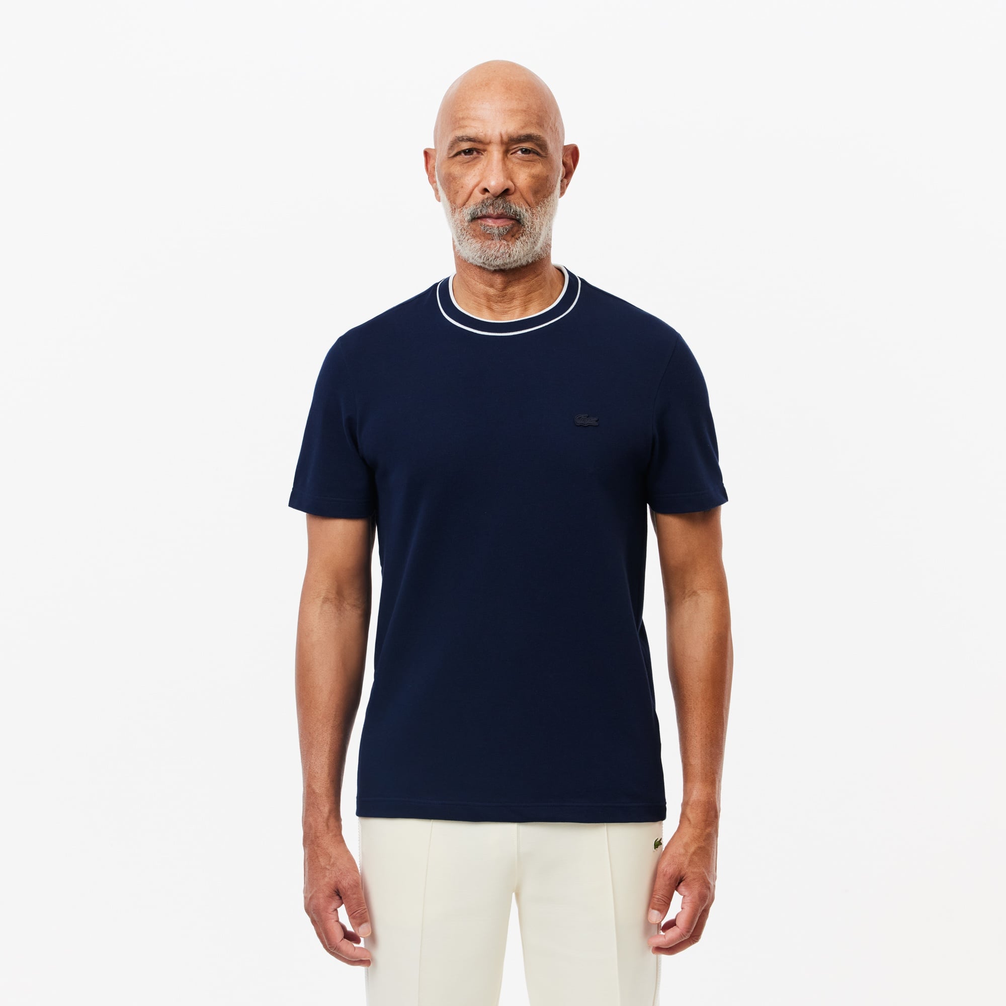 Erkek Regular Fit Bisiklet Yaka Lacivert T-Shirt