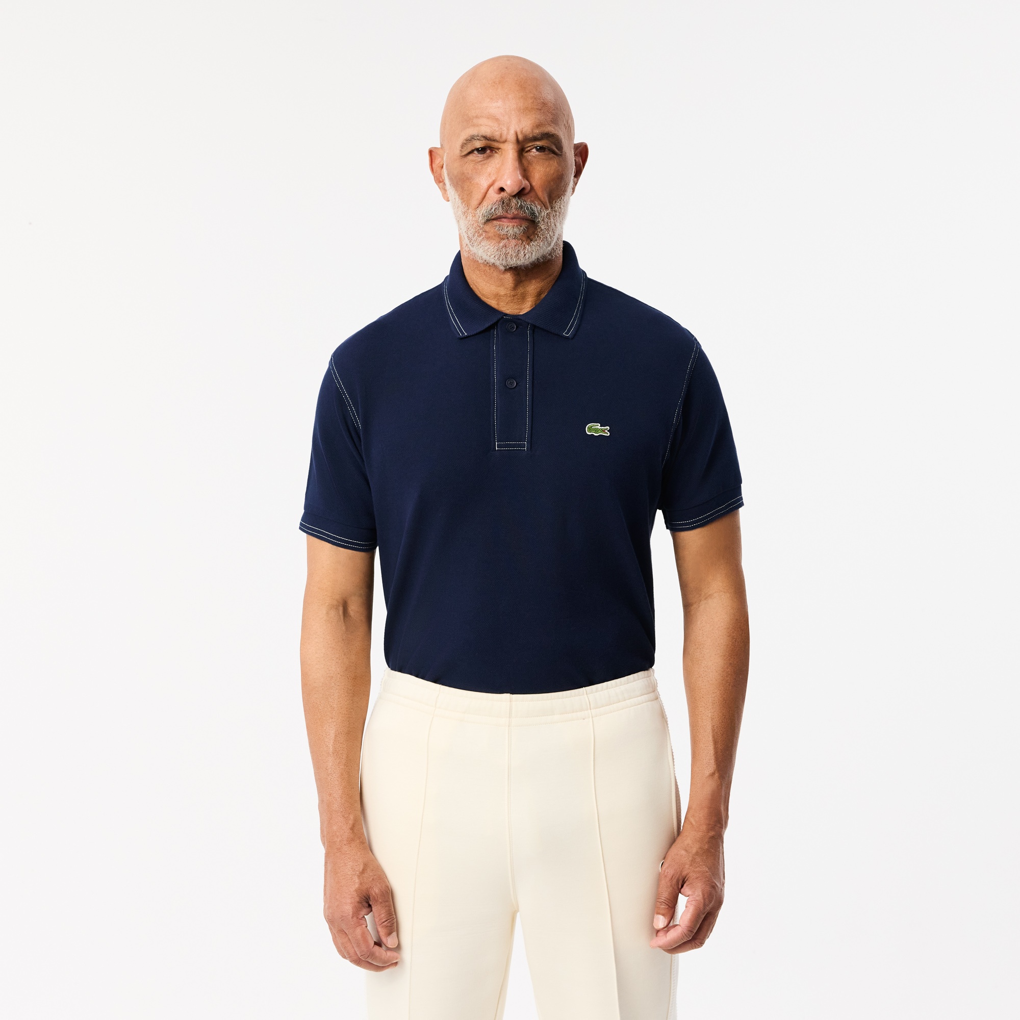 Lacoste Erkek Classic Fit Organik Pamuk Lacivert Polo