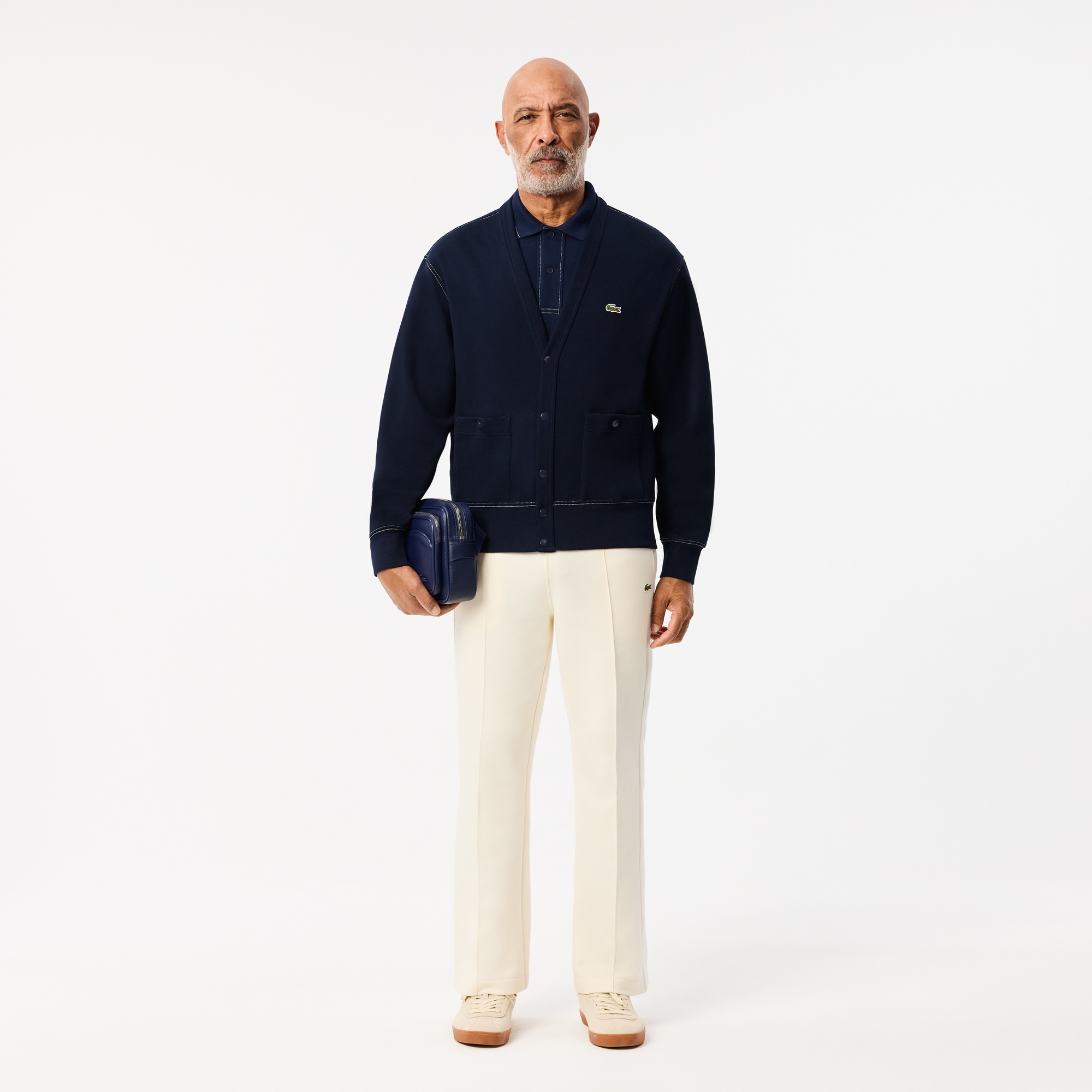 Lacoste Erkek Classic Fit Organik Pamuk Lacivert Polo