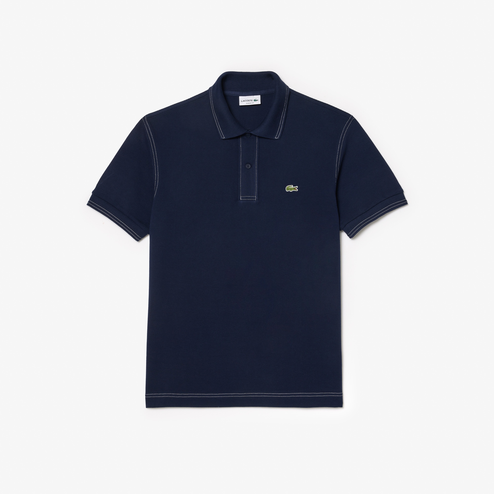Lacoste Erkek Classic Fit Organik Pamuk Lacivert Polo