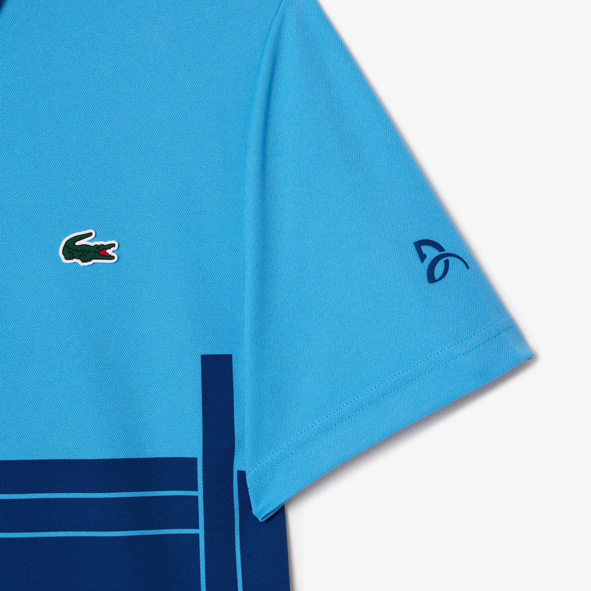 Lacoste Erkek Regular Fit Baskılı Mavi Polo