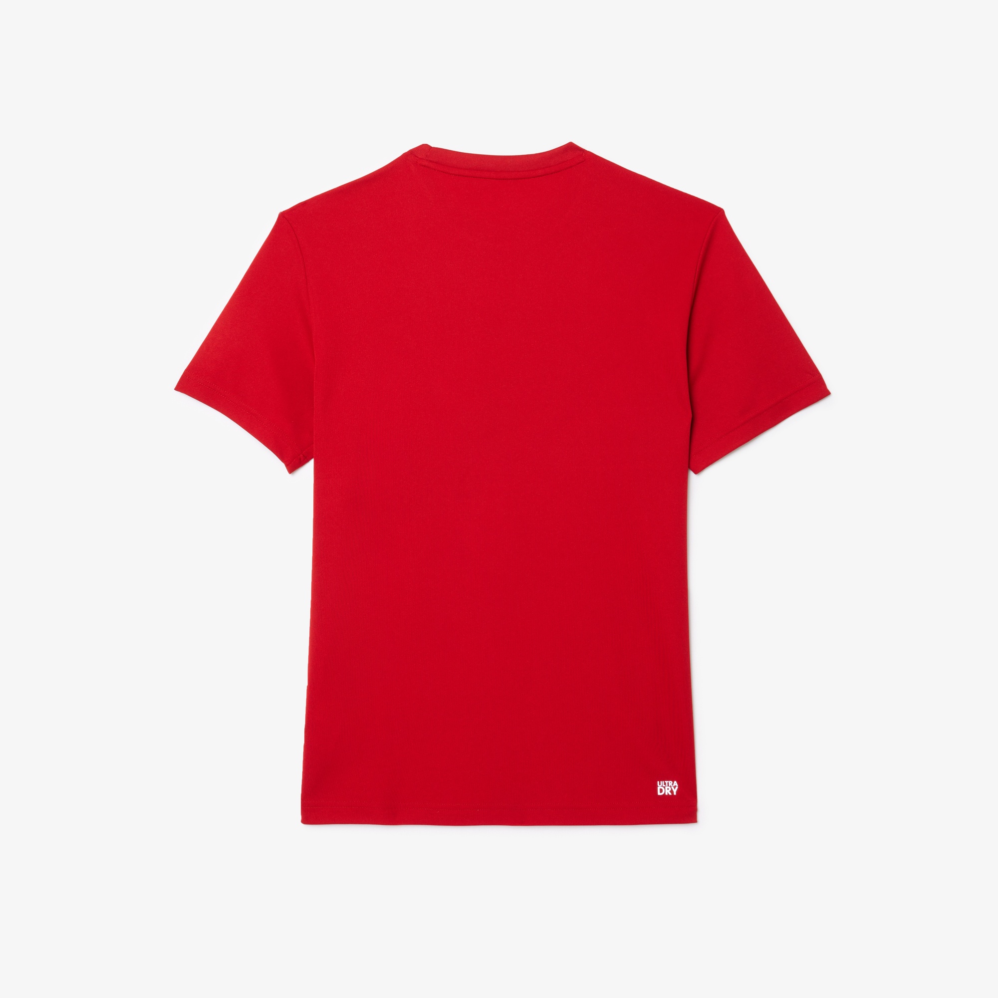 Lacoste Erkek Regular Fit Bisiklet Yaka Baskılı Kırmızı T-Shirt