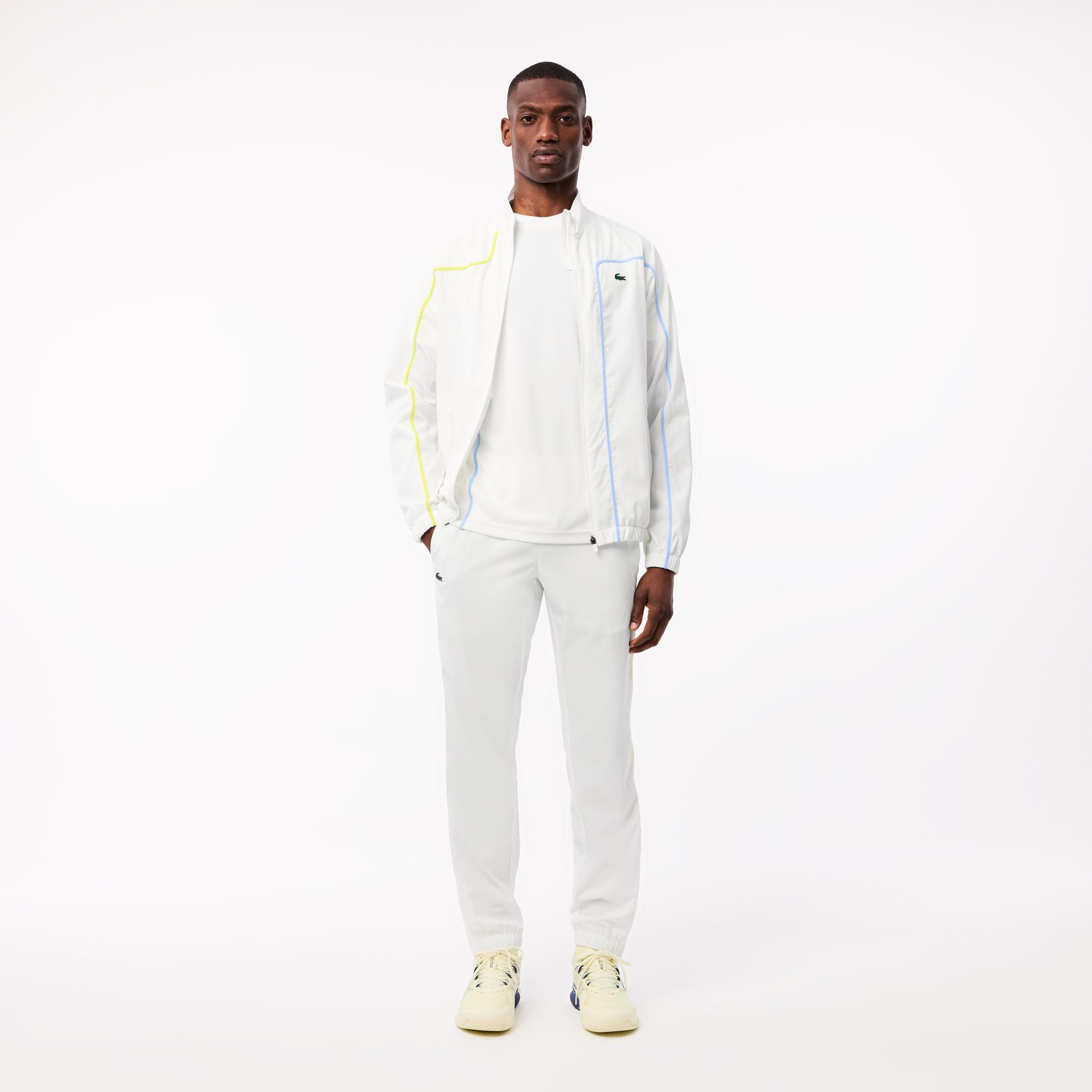 Lacoste Erkek Regular Fit Bisiklet Yaka Beyaz T-Shirt