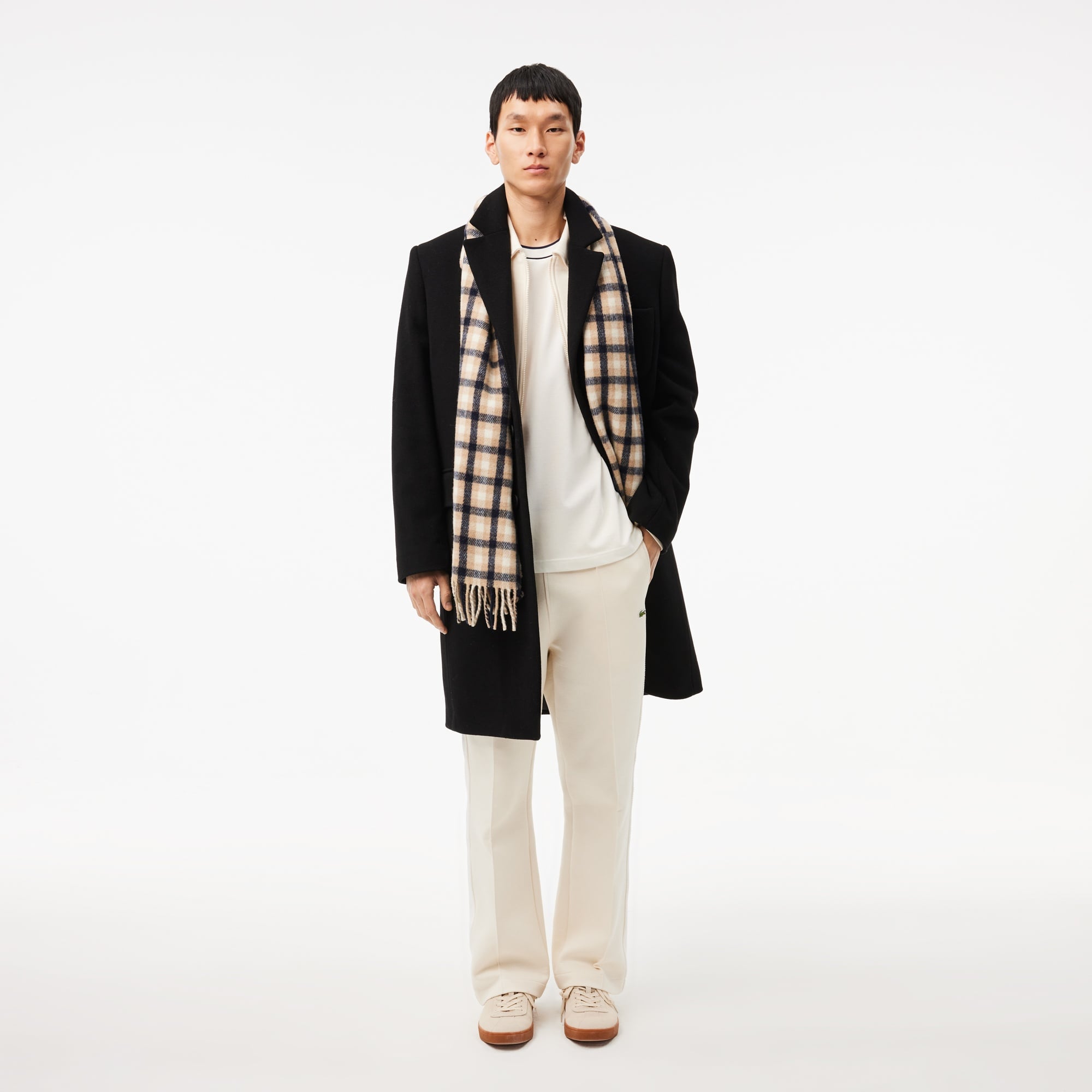 Erkek Regular Fit Bisiklet Yaka Beyaz T-Shirt