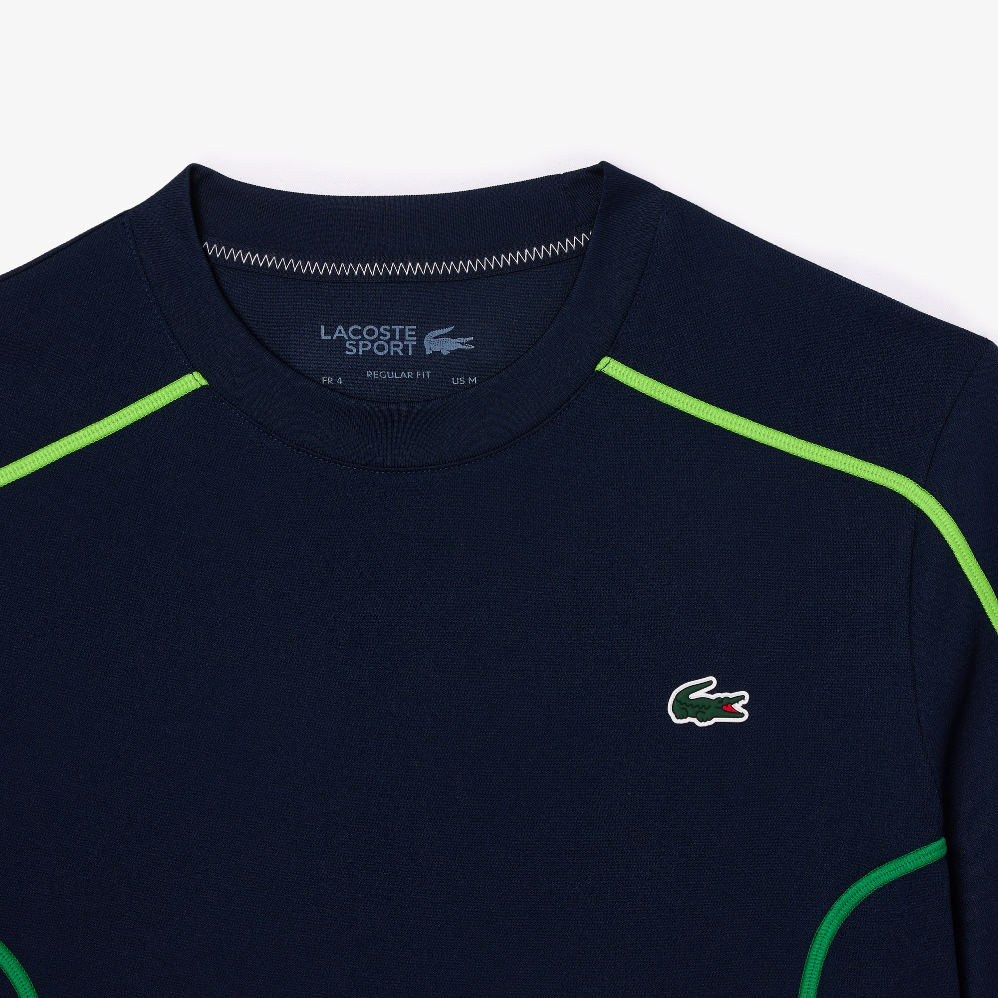 Lacoste Erkek Regular Fit Bisiklet Yaka Lacivert T-Shirt