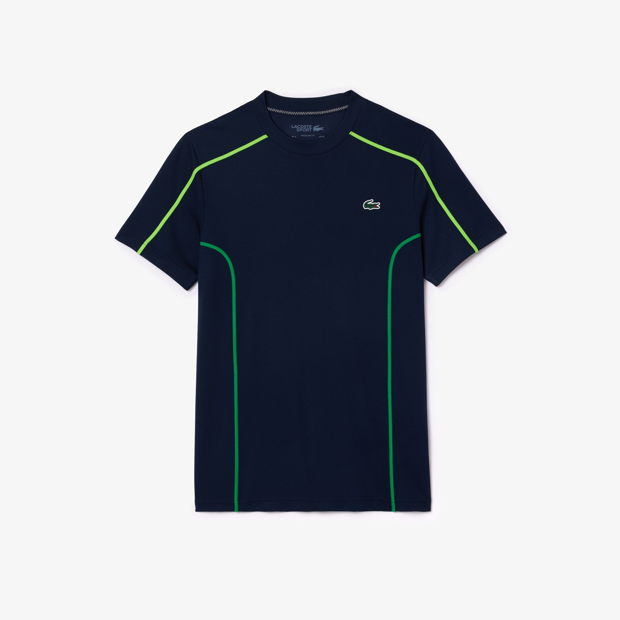 Lacoste Erkek Regular Fit Bisiklet Yaka Lacivert T-Shirt