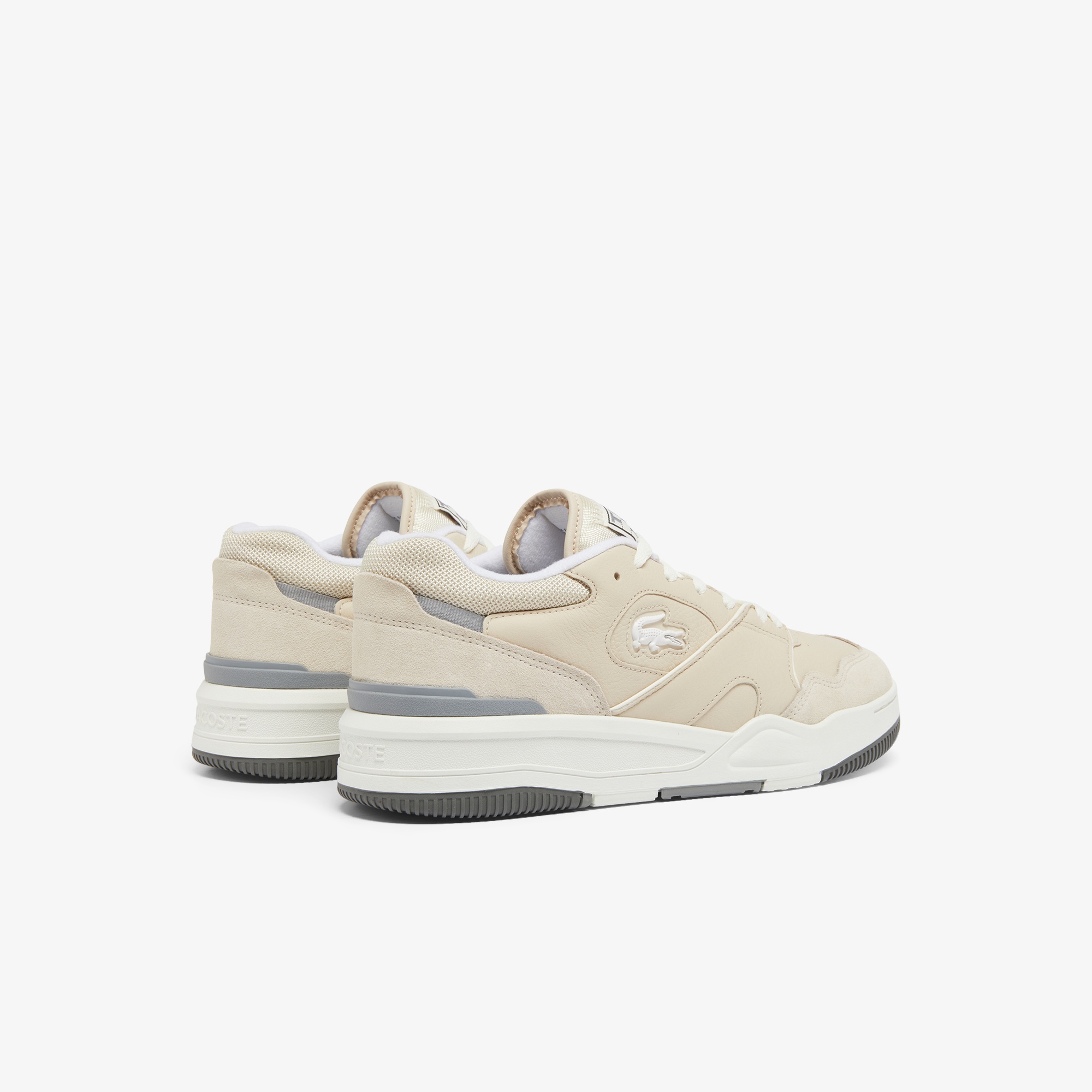Lacoste Lineshot Erkek Krem Sneaker