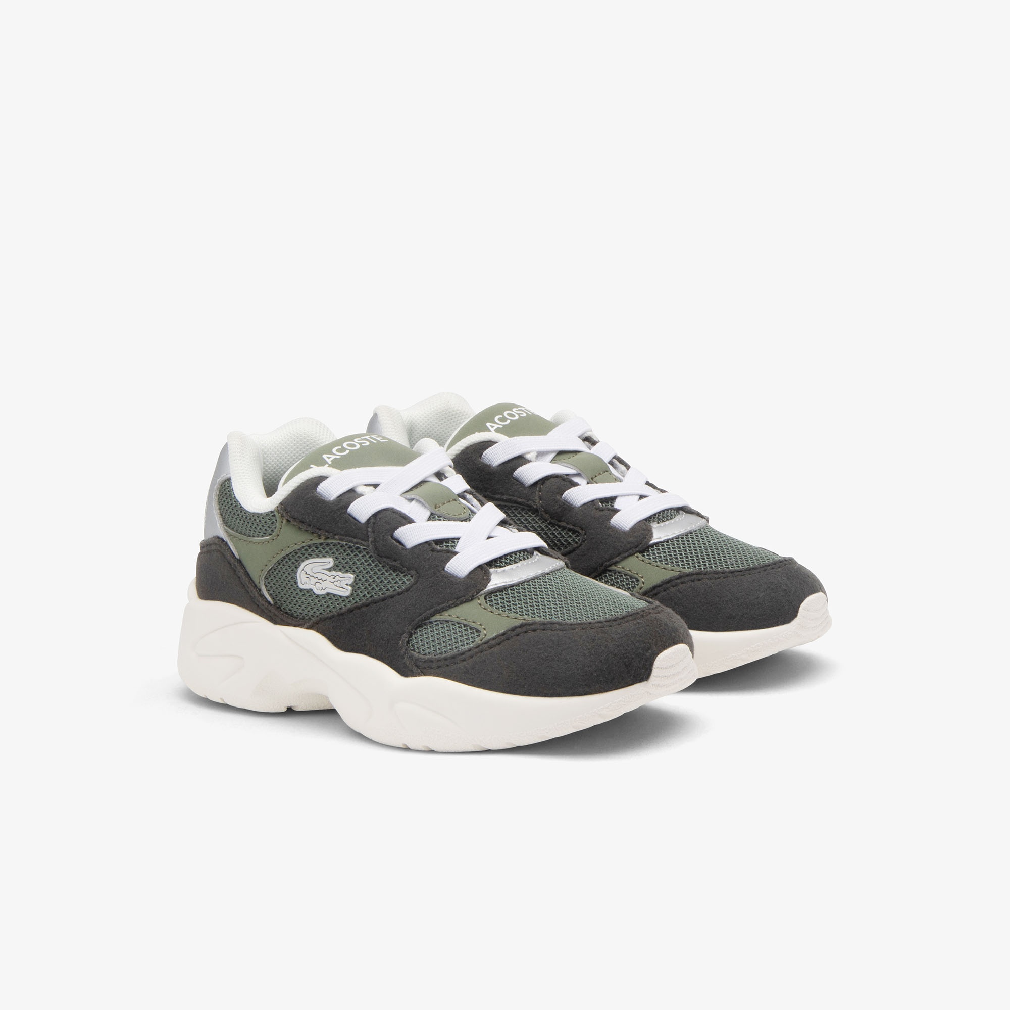 Lacoste Storm 96 Lo Vintage Çocuk Yeşil Sneaker