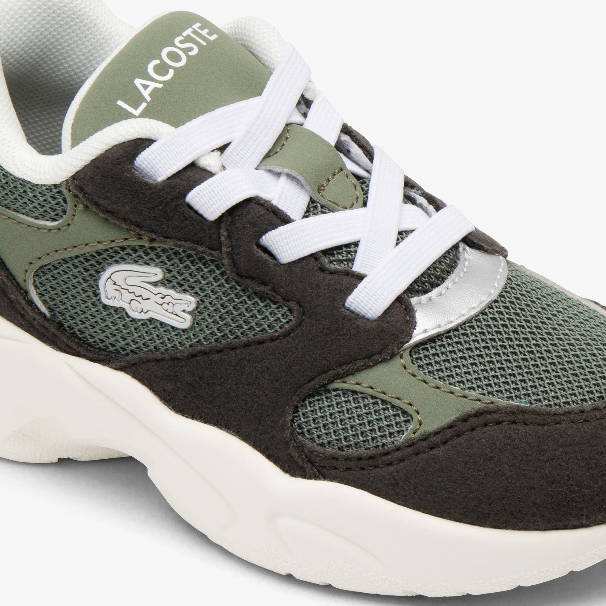 Lacoste Storm 96 Lo Vintage Çocuk Yeşil Sneaker