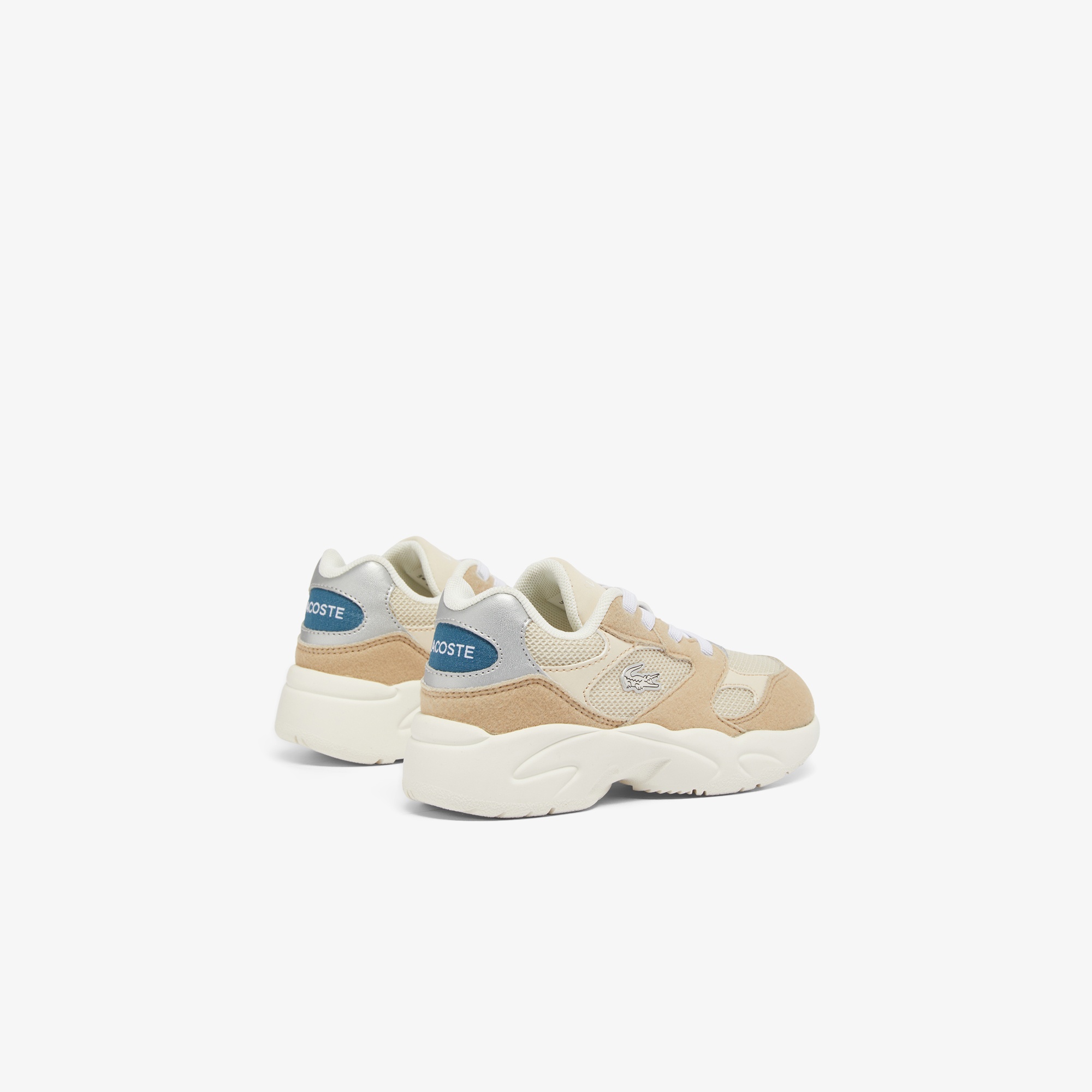 Lacoste Storm 96 Lo Vintage Çocuk Beyaz Sneaker