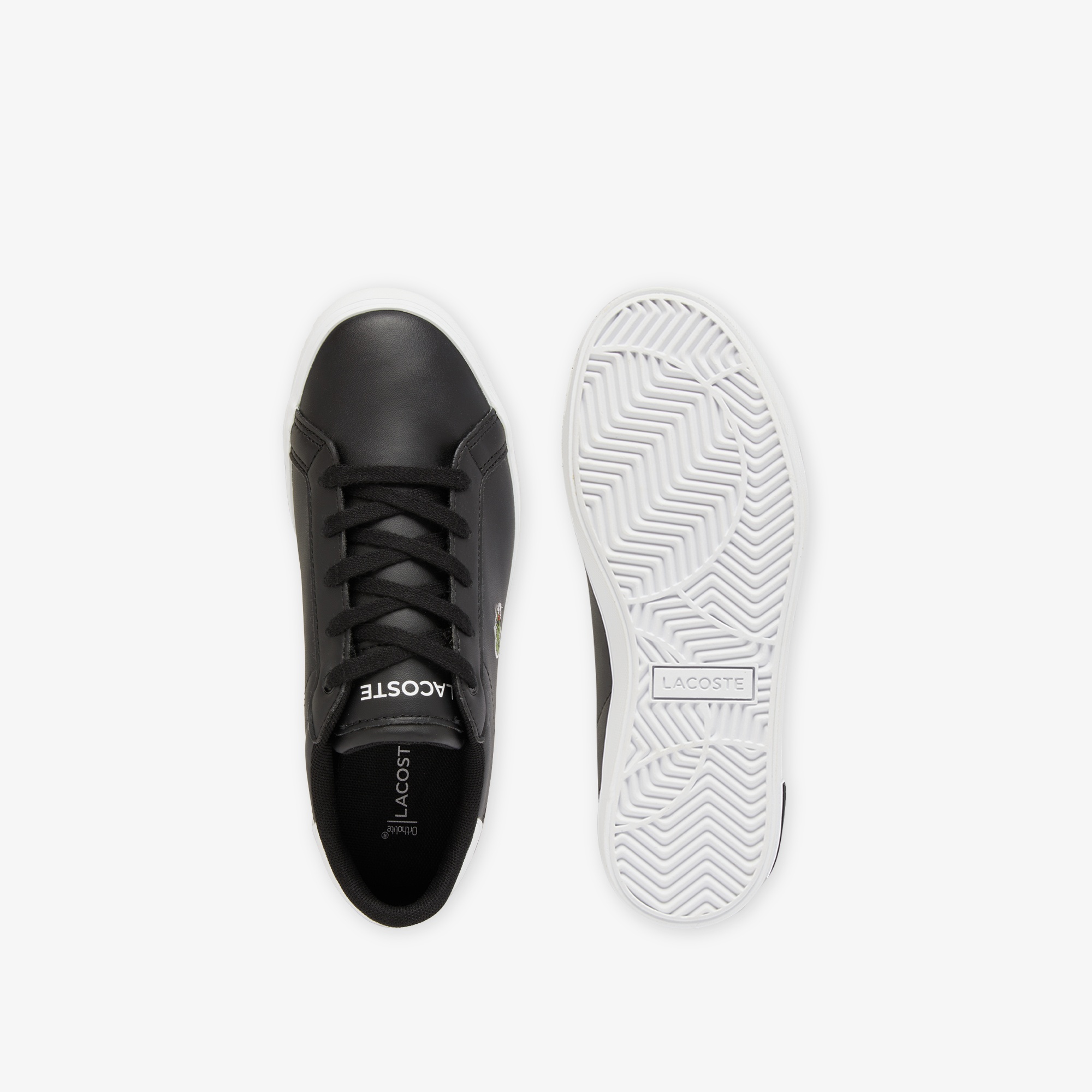 Lacoste Powercourt Çocuk Siyah Sneaker