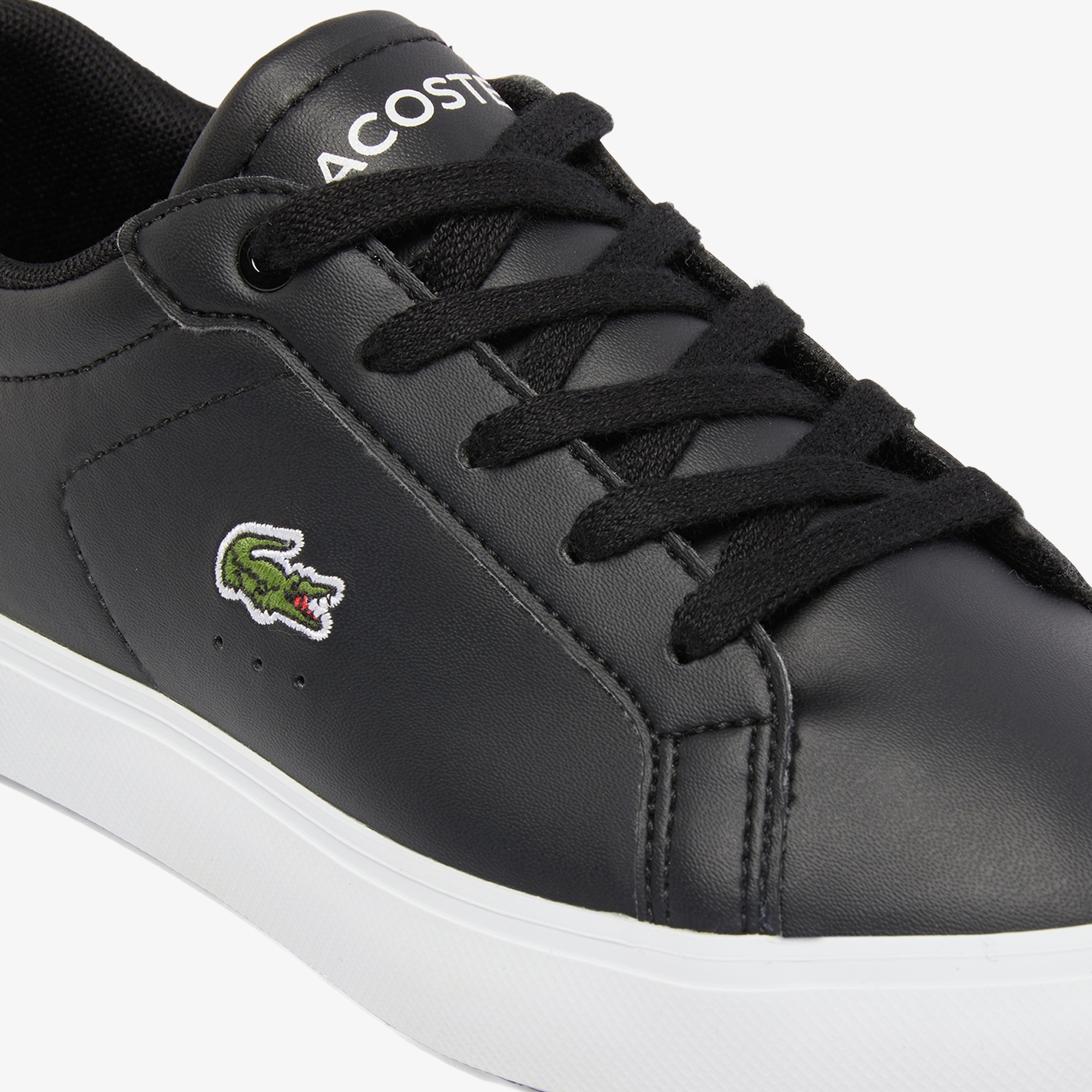 Lacoste Powercourt Çocuk Siyah Sneaker