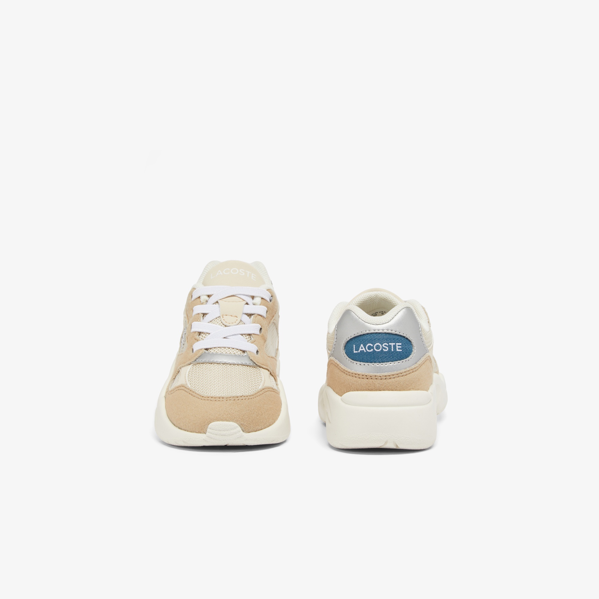 Lacoste Storm 96 Lo Vintage Çocuk Beyaz Sneaker