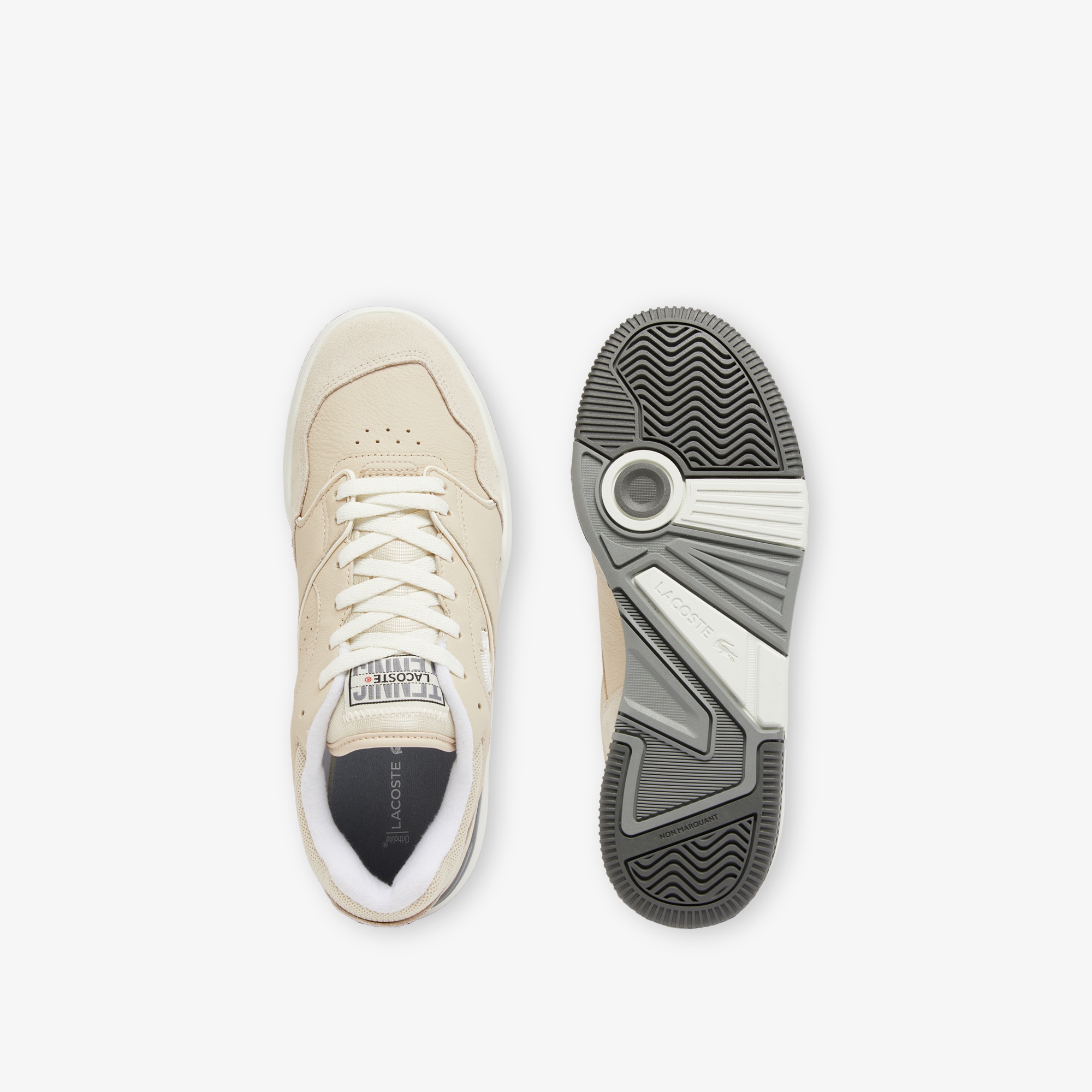 Lacoste Lineshot Erkek Krem Sneaker