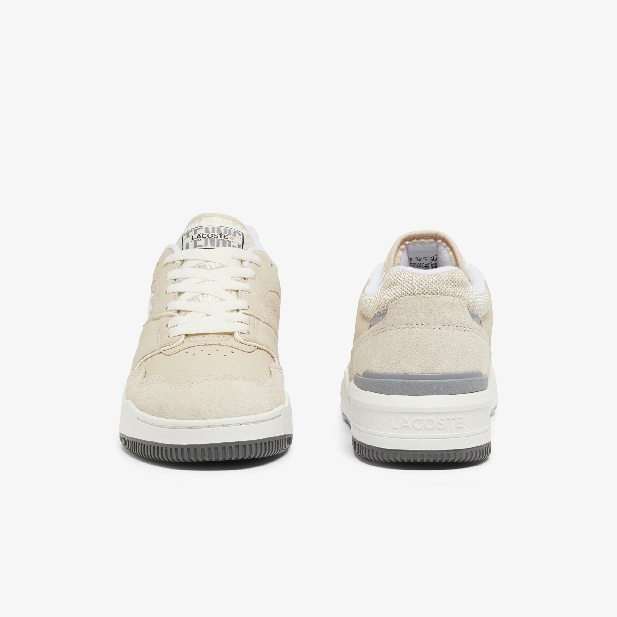 Lacoste Lineshot Erkek Krem Sneaker